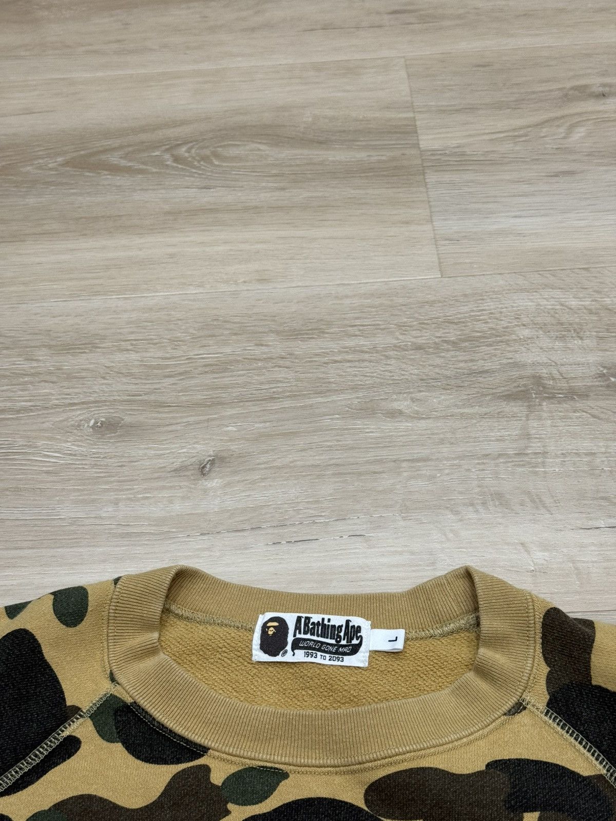 Bape Bape 1st Camo Shark Crewneck Sweatshirt Size US L / EU 52-54 / 3 - 11 Thumbnail