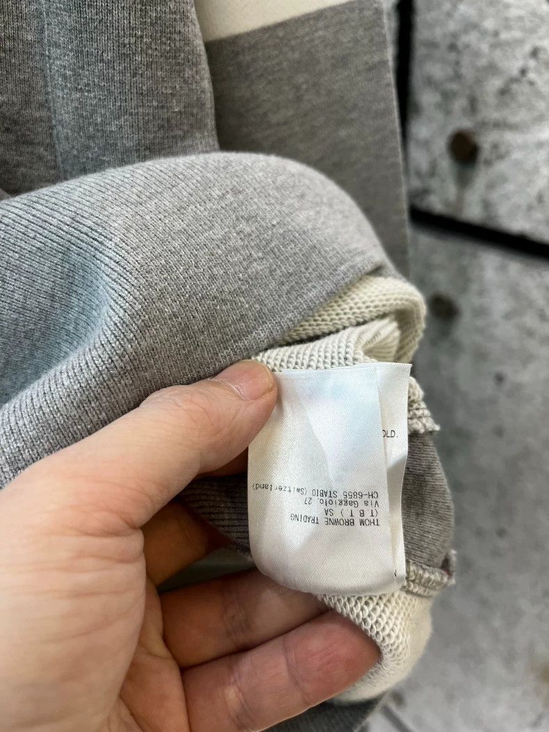 Thom Browne Thom Browne Gray casual hooded jacket Size XS / US 0-2 / IT 36-38 - 7 Thumbnail