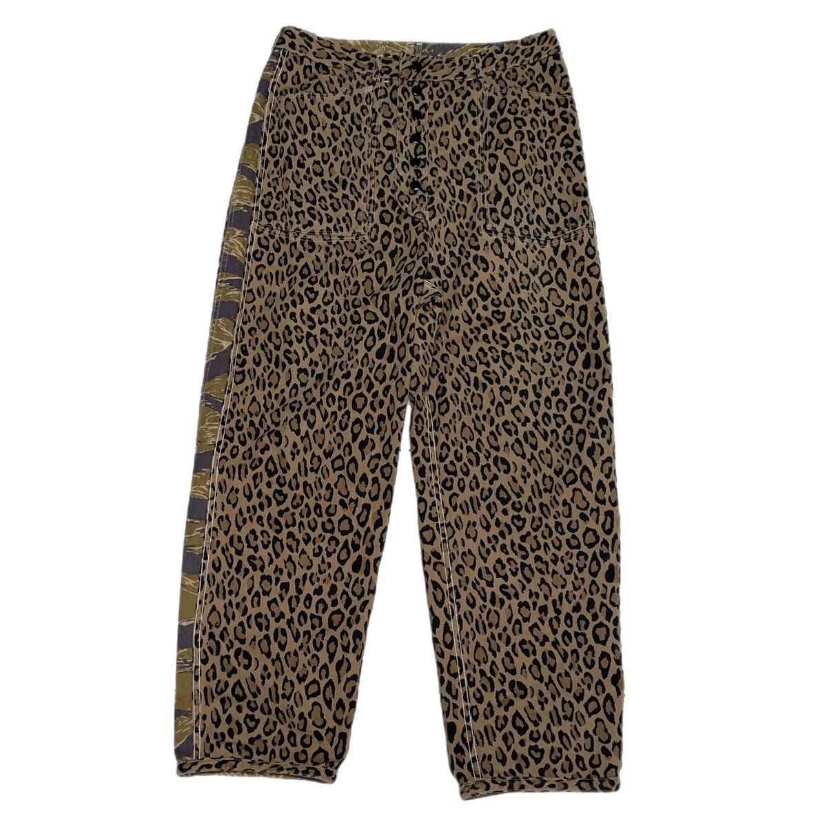 Kapital Kapital Reversible Tiger Camo & Cheetah OG 107 Style Trouse Size US 34 / EU 50 - 3 Thumbnail
