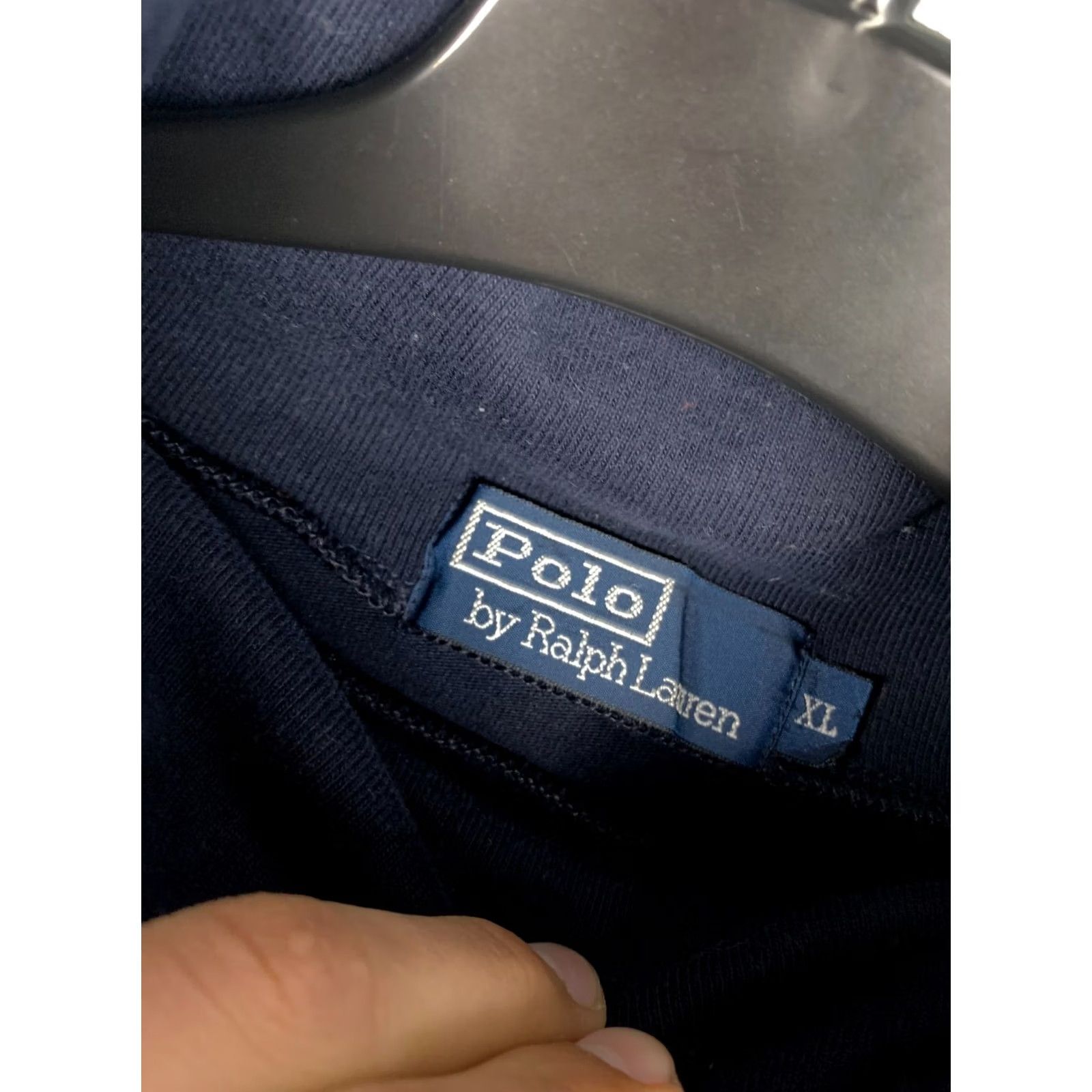 Polo Ralph Lauren Polo Ralph Lauren Mens Sweater Turtleneck High Neck Size XL Blue Vintage Pullover Size US XL / EU 56 / 4 - 4 Thumbnail