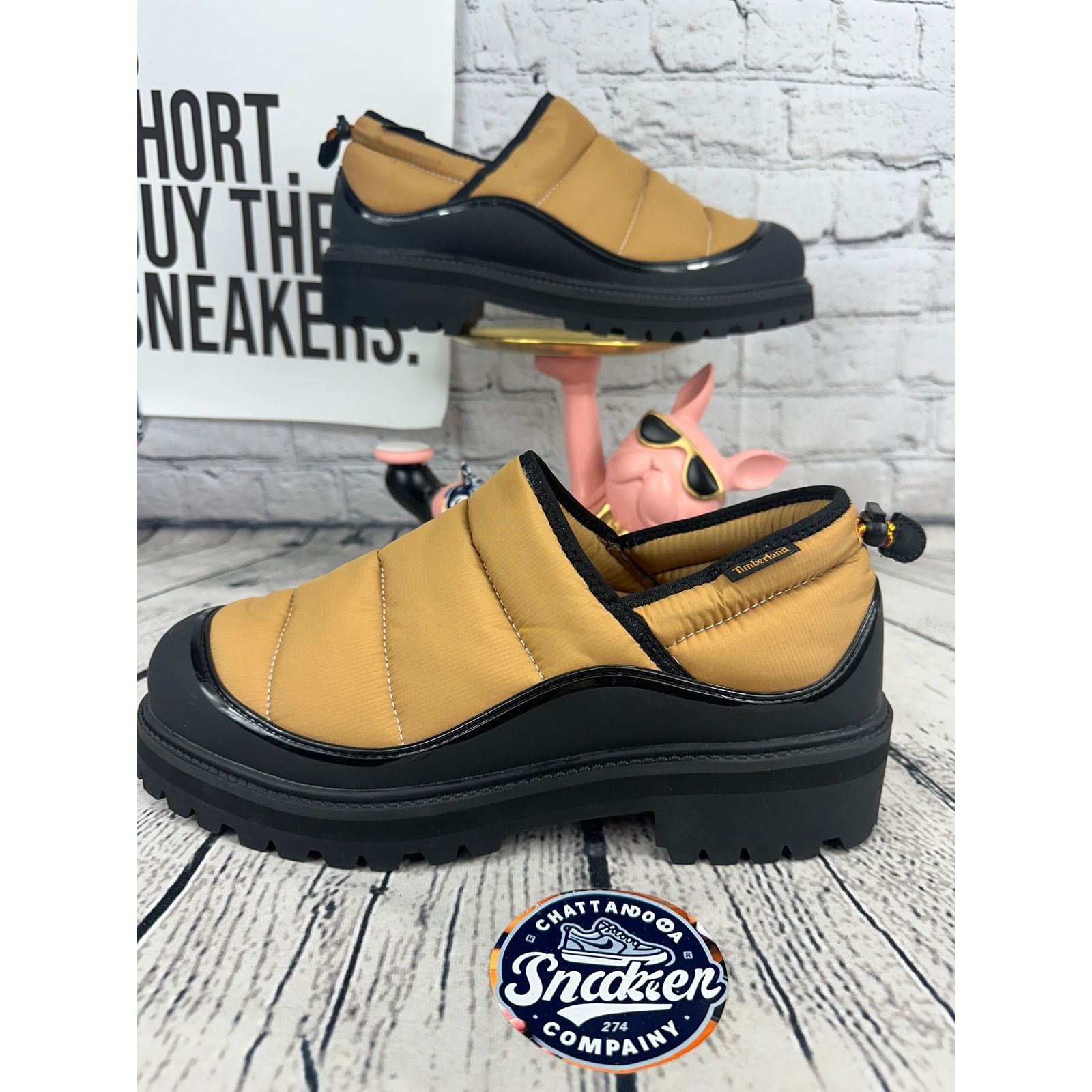 Timberland Timberland x Humberto Leon 110 Cupsole Clogs Mens 11 Wheat Size US 11 / EU 44 - 1 Thumbnail