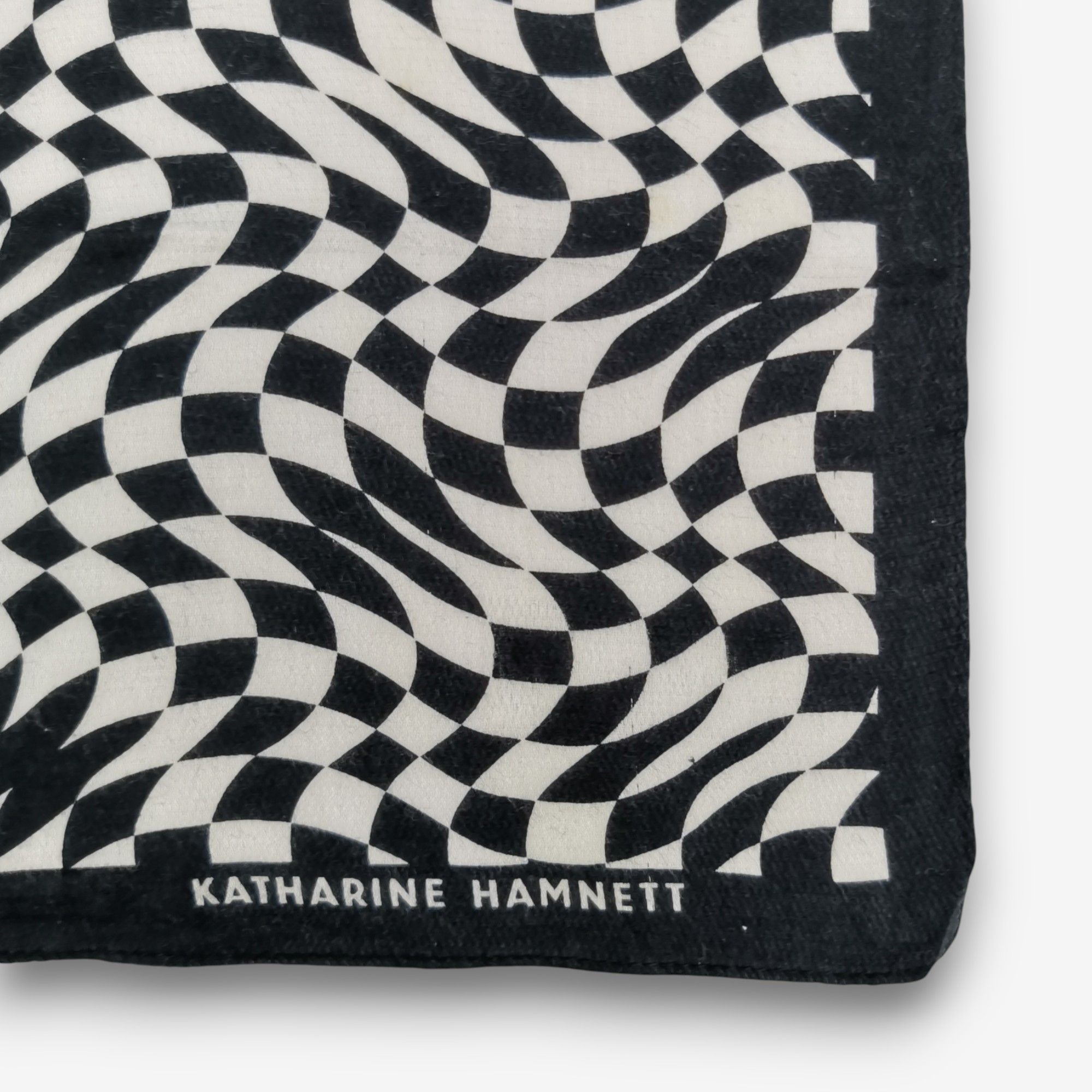Katharine Hamnett London Vintage Katharine Hamnett Handkerchief Neckerchief Bandana Size ONE SIZE - 3 Thumbnail