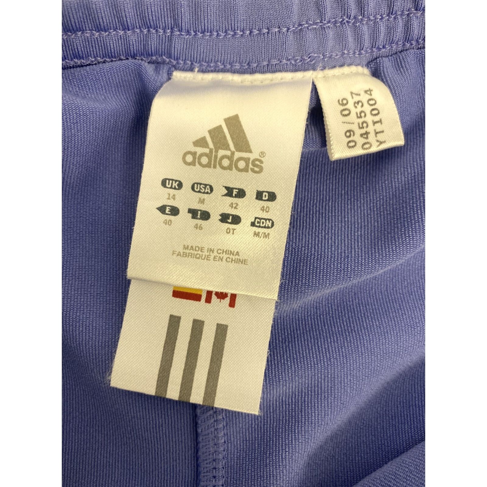 Adidas ADIDAS Skort Women Activewear Short Purple Lavender Stretch M Adult Regular Size M Size 32" / US 10 / IT 46 - 7 Thumbnail