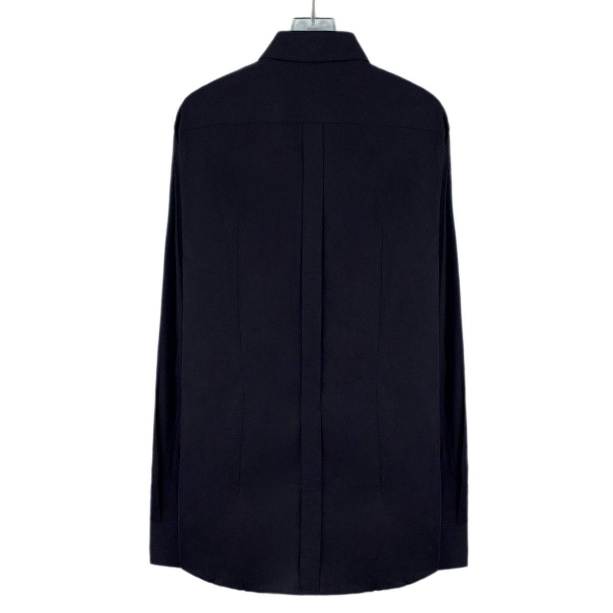 Dolce & Gabbana Dolce & Gabbana Black Collared Long Sleeve Shirt K26WX Size US XXS / EU 40 - 2 Thumbnail