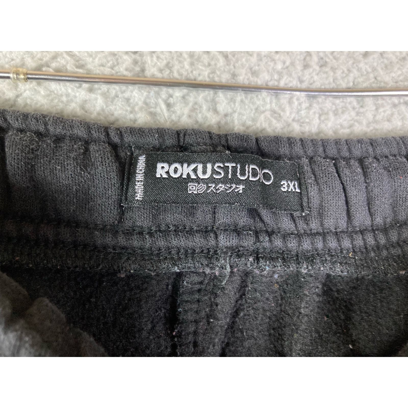 Other Casual Shorts Horror Graphic Black Mens 36 Waist Drawstring Size US 36 / EU 52 - 2 Thumbnail