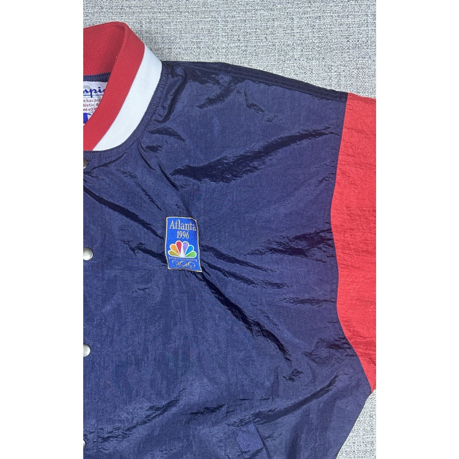 Champion 1996 USA Olympics Atlanta Champion Jacket Windbreaker Sz XL Size US XL / EU 56 / 4 - 4 Thumbnail