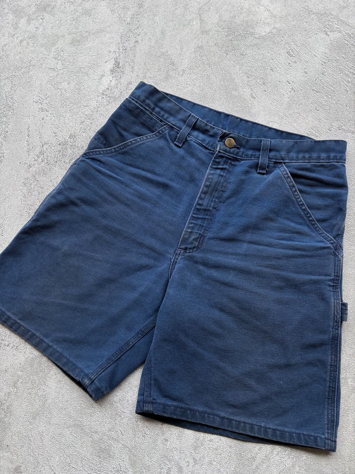 Carhartt Rarest Vintage Carhartt BLU B24 Short pants Size US 30 / EU 46 - 3 Thumbnail