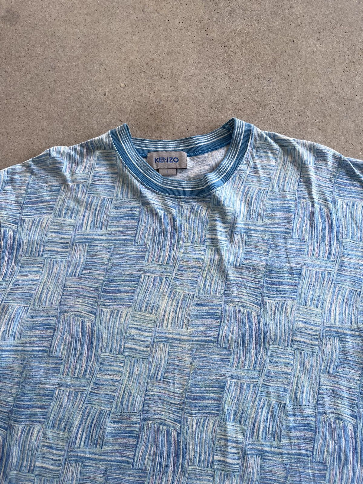 Kenzo Kenzo Abstract Pattern T-Shirt Size US L / EU 52-54 / 3 - 3 Thumbnail