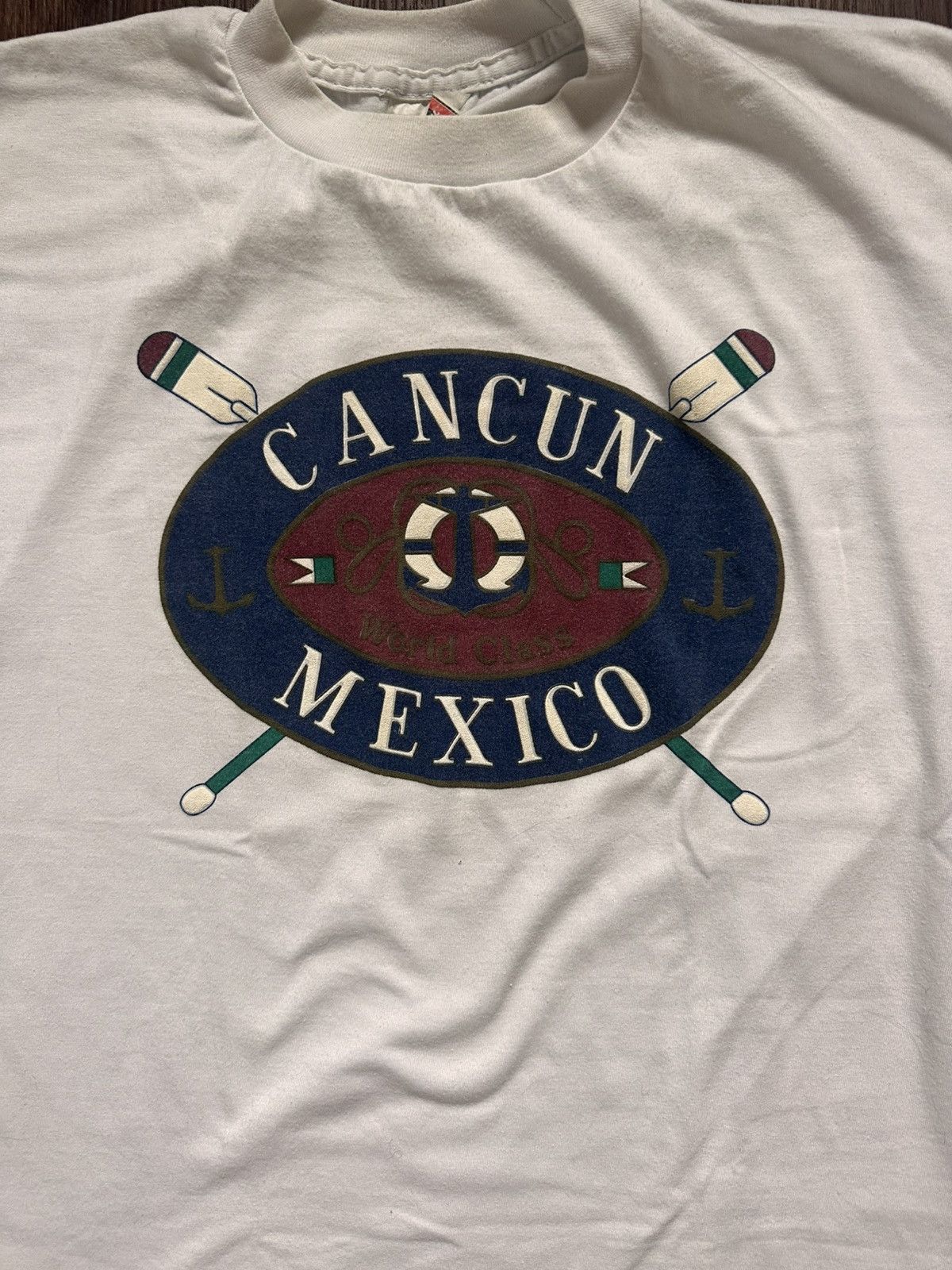 Vintage Vintage Cancun Mexico shirt Size US XL / EU 56 / 4 - 2 Thumbnail