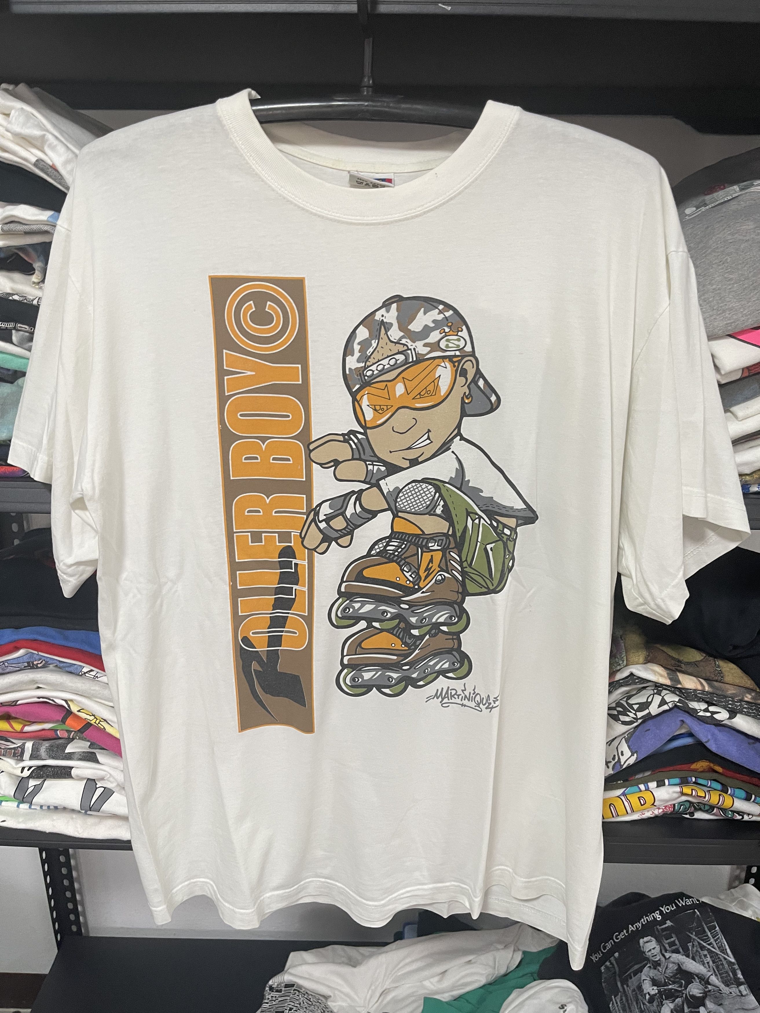 Vintage Vintage Y2K Roller Boy Tee Size US XXL / EU 58 / 5 - 7 Thumbnail