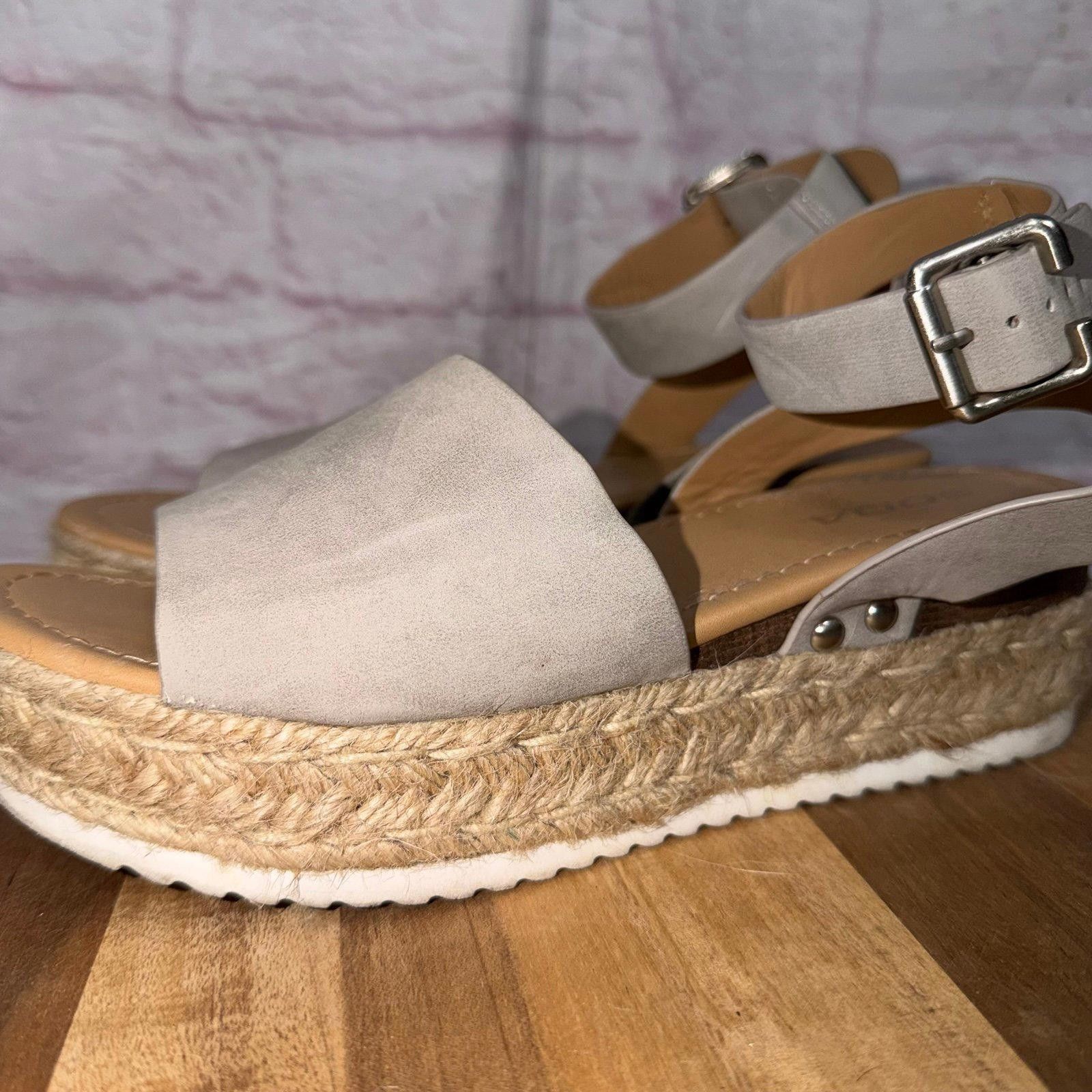 Scotch & Soda Soda Women's Espadrille Platform Sandals Size 7 Size US 7 / IT 37 - 6 Thumbnail