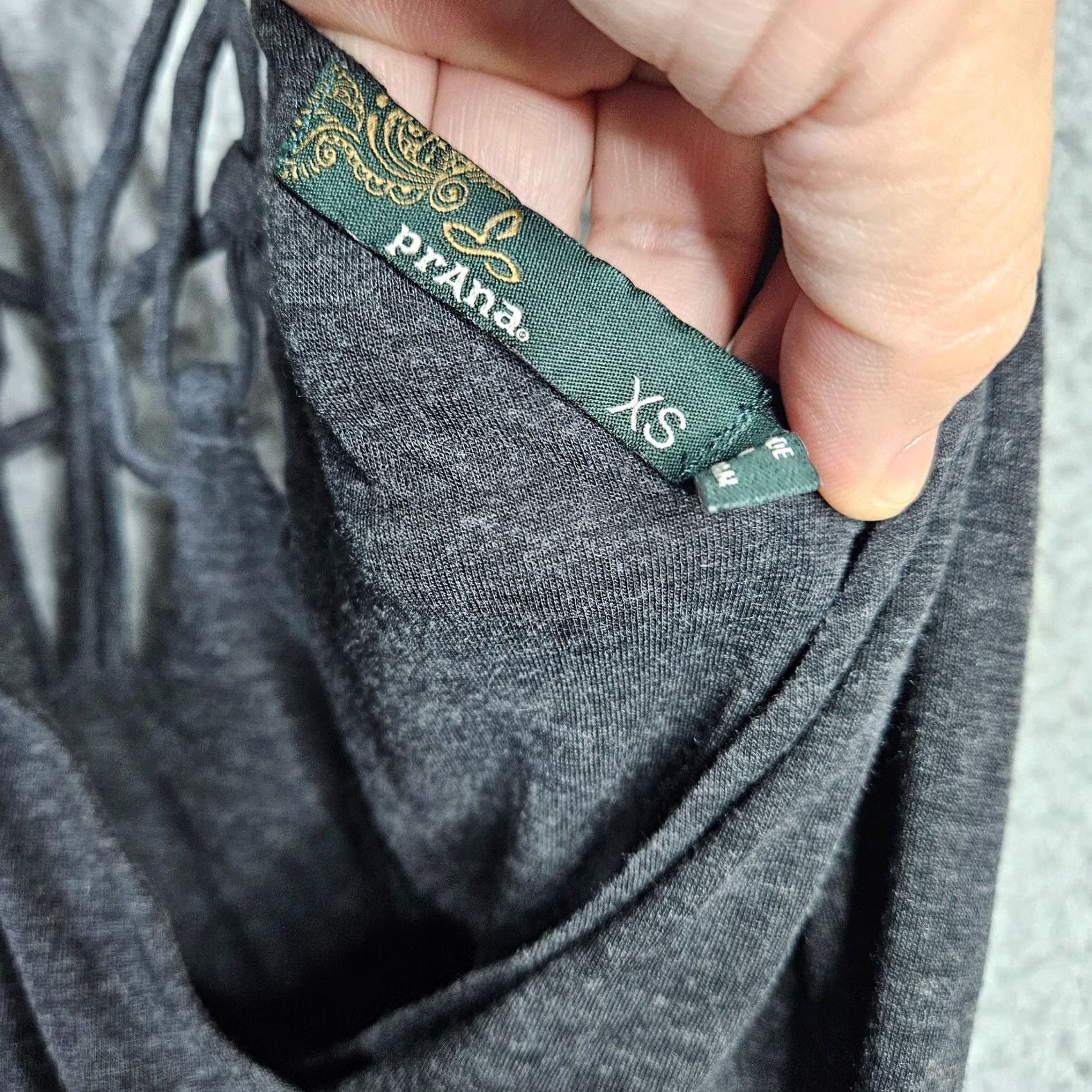 Prana prAna Dress Womens XS Gray Women Charcoal Fit flare Strappy back neck Size Size XS / US 0-2 / IT 36-38 - 6 Thumbnail