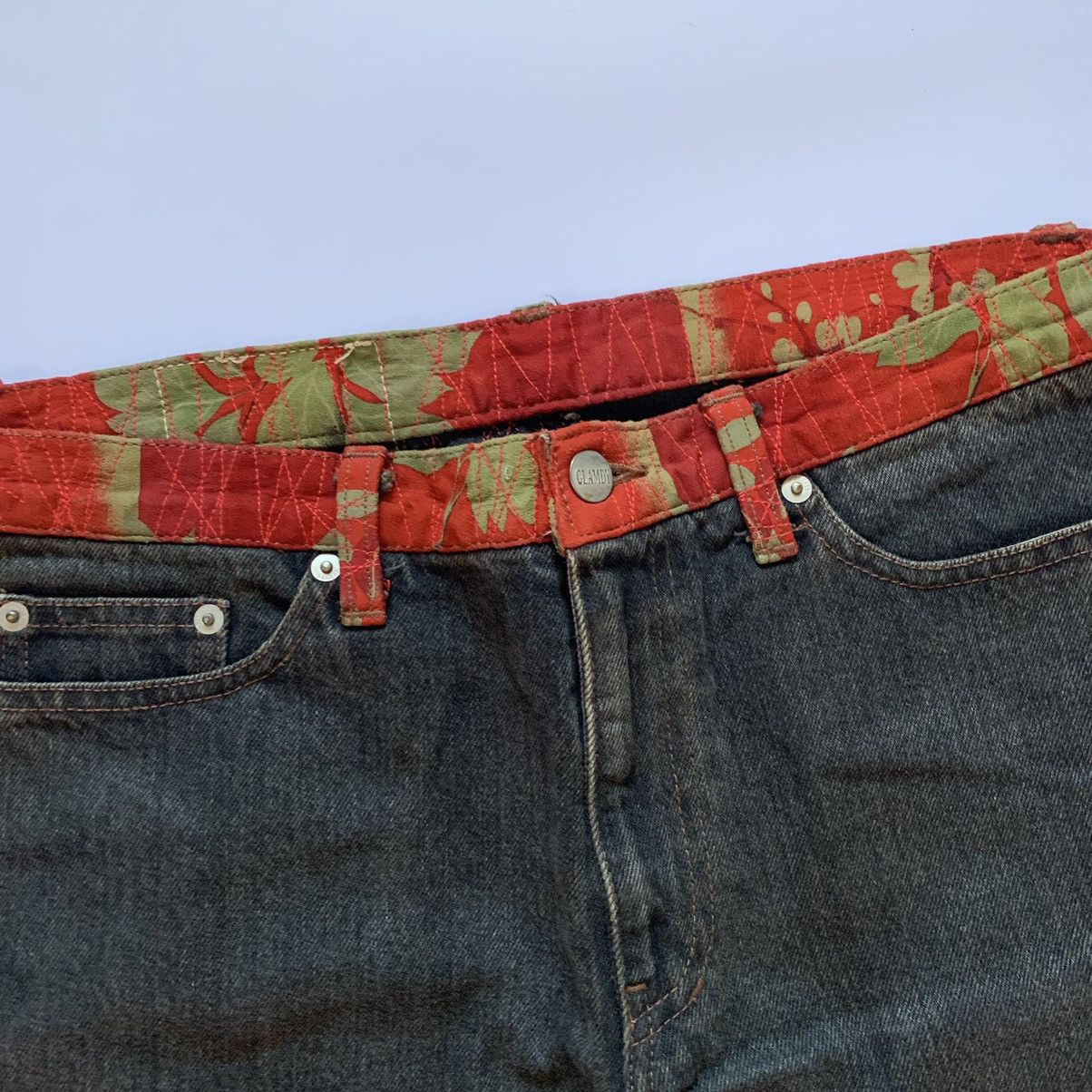 If Six Was Nine × Japanese Brand × Vintage 90s Glamdy Japanese Hybrid Flare Pants Size US 30 / EU 46 - 5 Thumbnail