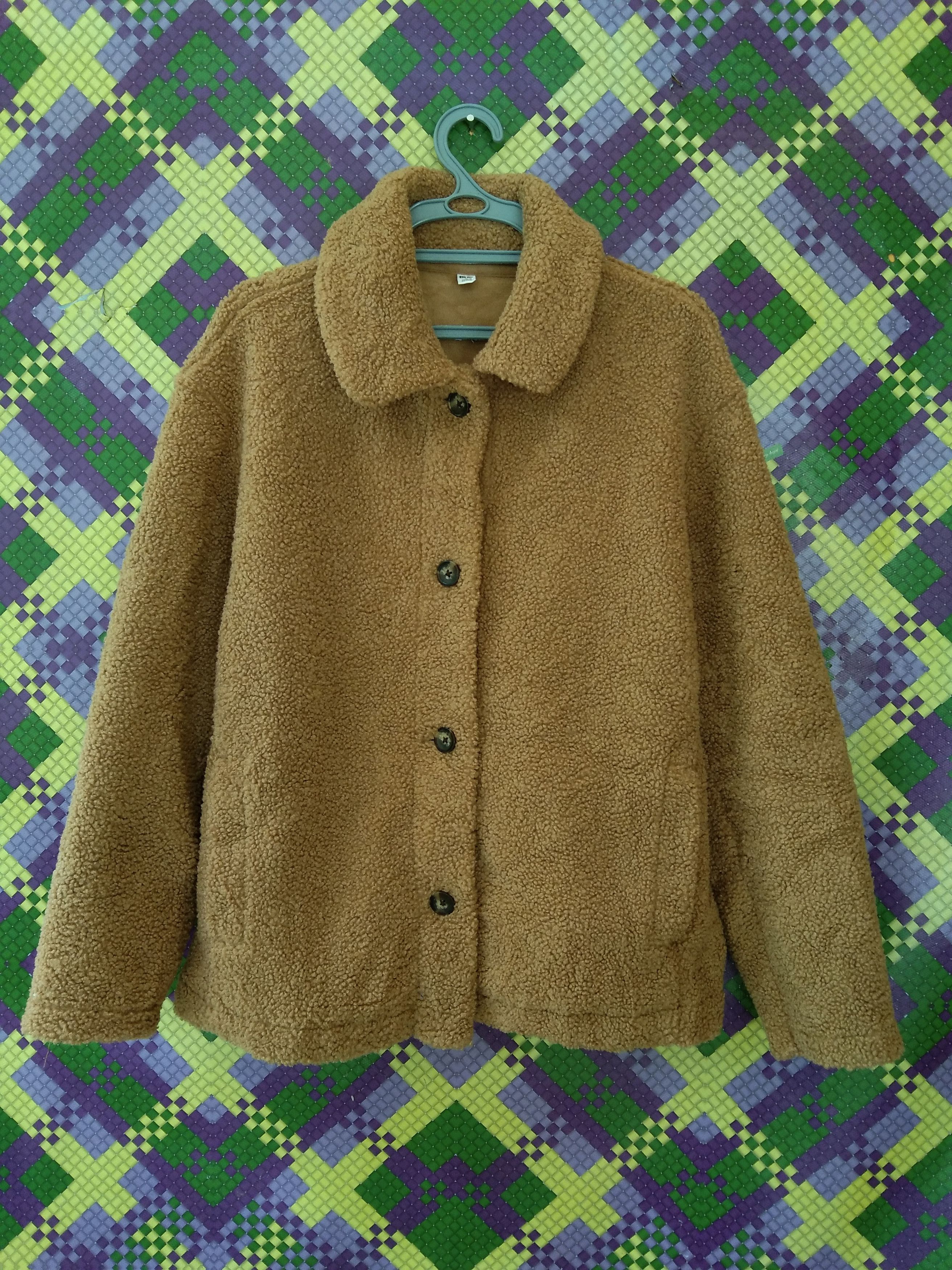 Uniqlo AW UNIQLO DEEP PILE LINED FLEECE JACKET Size L / US 10 / IT 46 - 1 Thumbnail