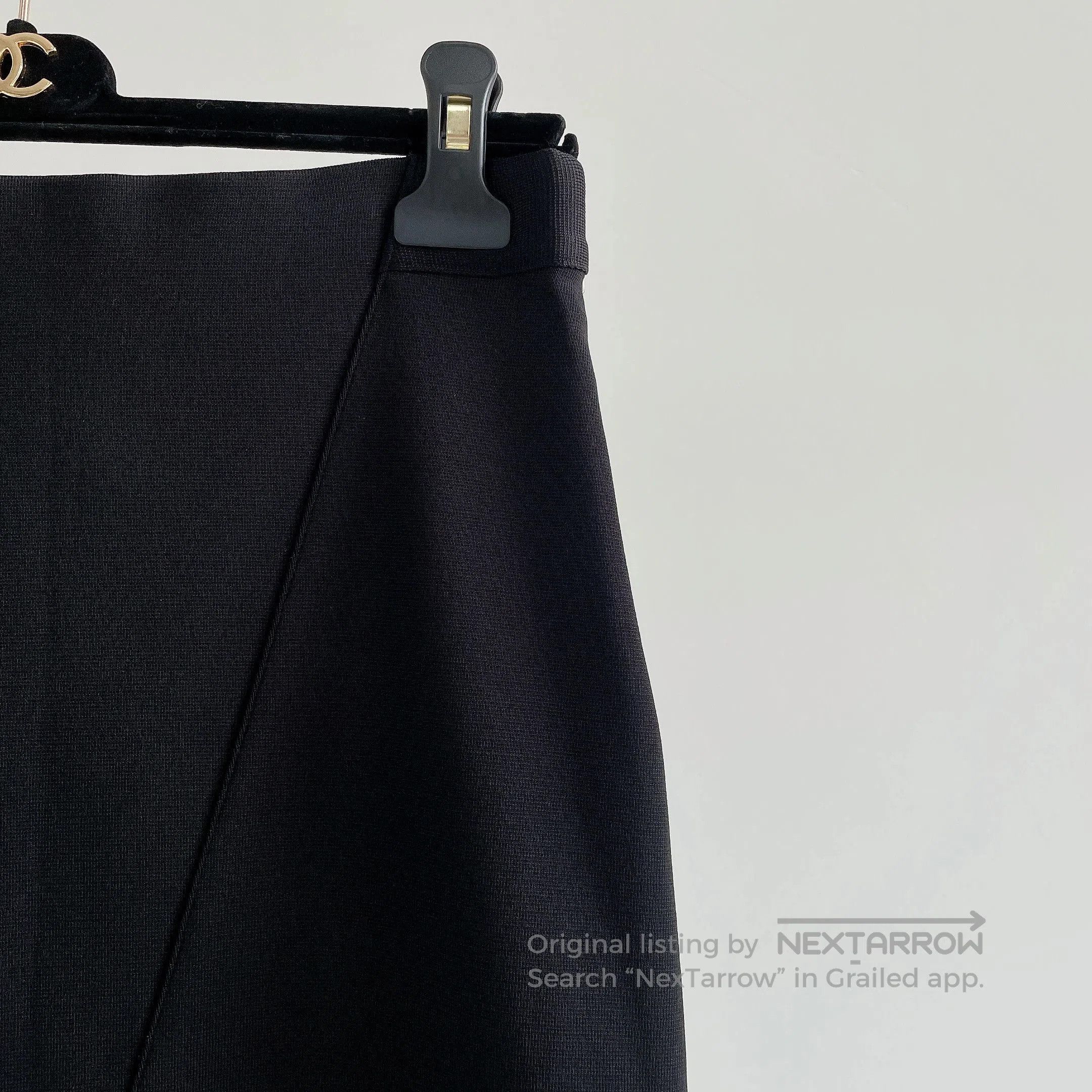 Givenchy Givenchy Black Long Skirt. Size US 36 / EU 52 - 3 Thumbnail