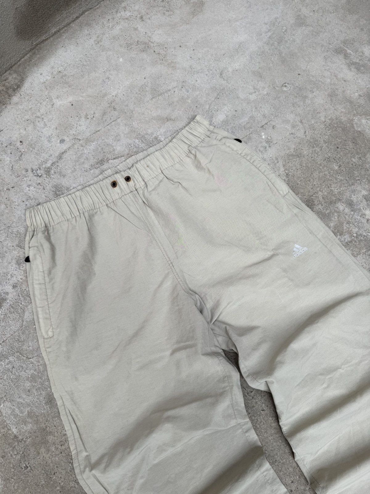 Adidas VINTAGE RARE ADIDAS BAGGY DRILL PANTS Size US 34 / EU 50 - 7 Thumbnail