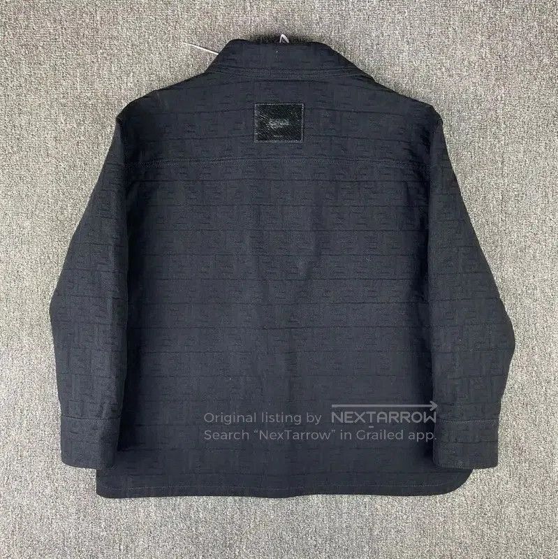Fendi Fendi Black Leather Men's Outerwear Jacket . Size US L / EU 52-54 / 3 - 2 Thumbnail