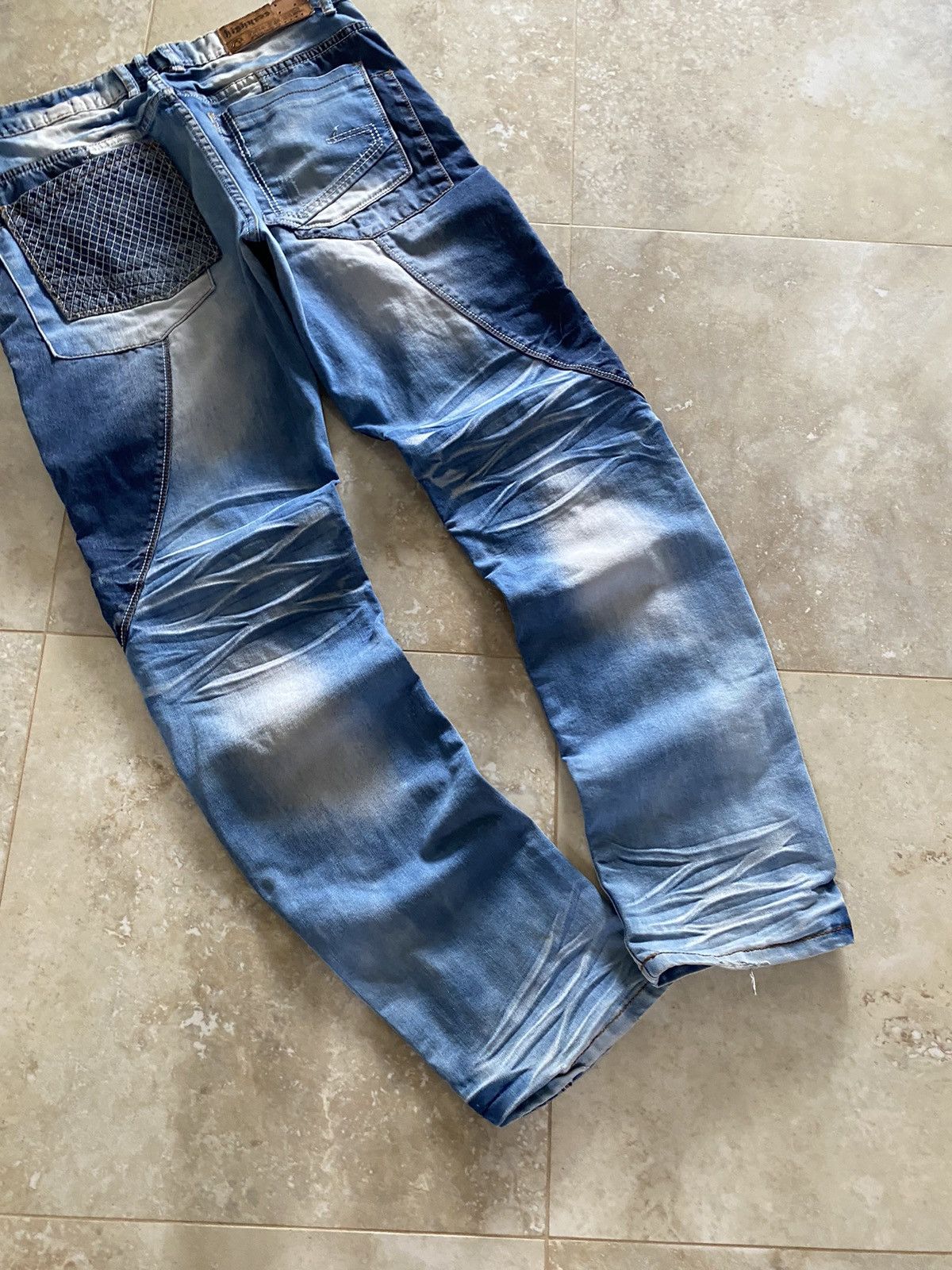 Japanese Brand Vintage Japanese Style Hybrid Denim Jeans Y2k Avand-Garde Size US 34 / EU 50 - 3 Thumbnail