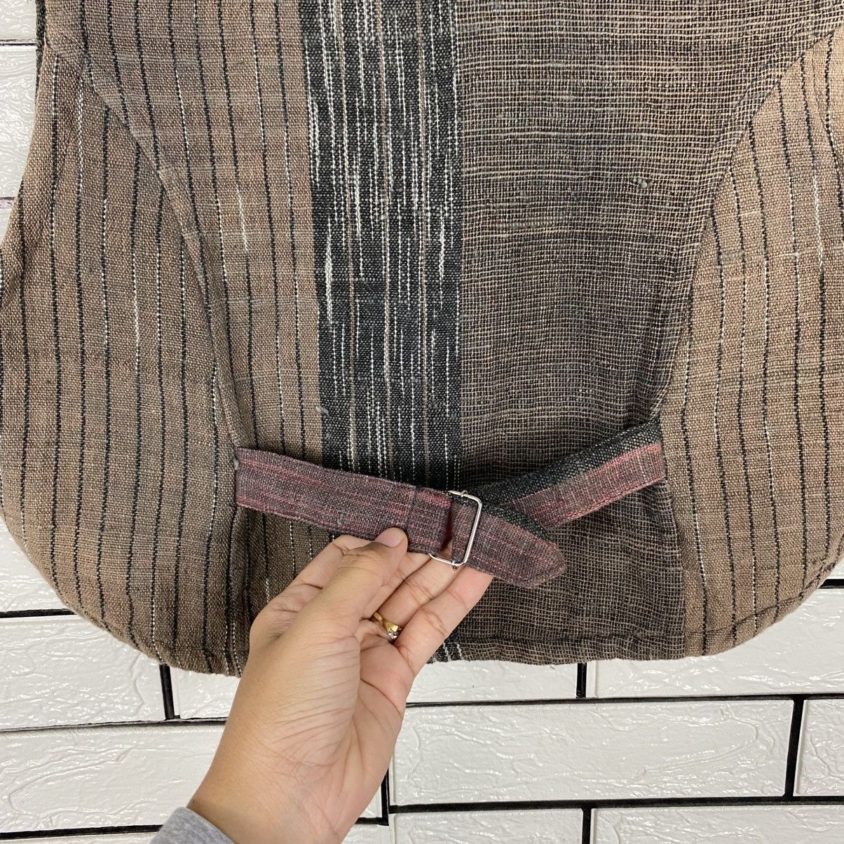 Japanese Brand Vintage Jalan Jalan Vest Traditional Japan Issey Miyake Size US M / EU 48-50 / 2 - 12 Thumbnail