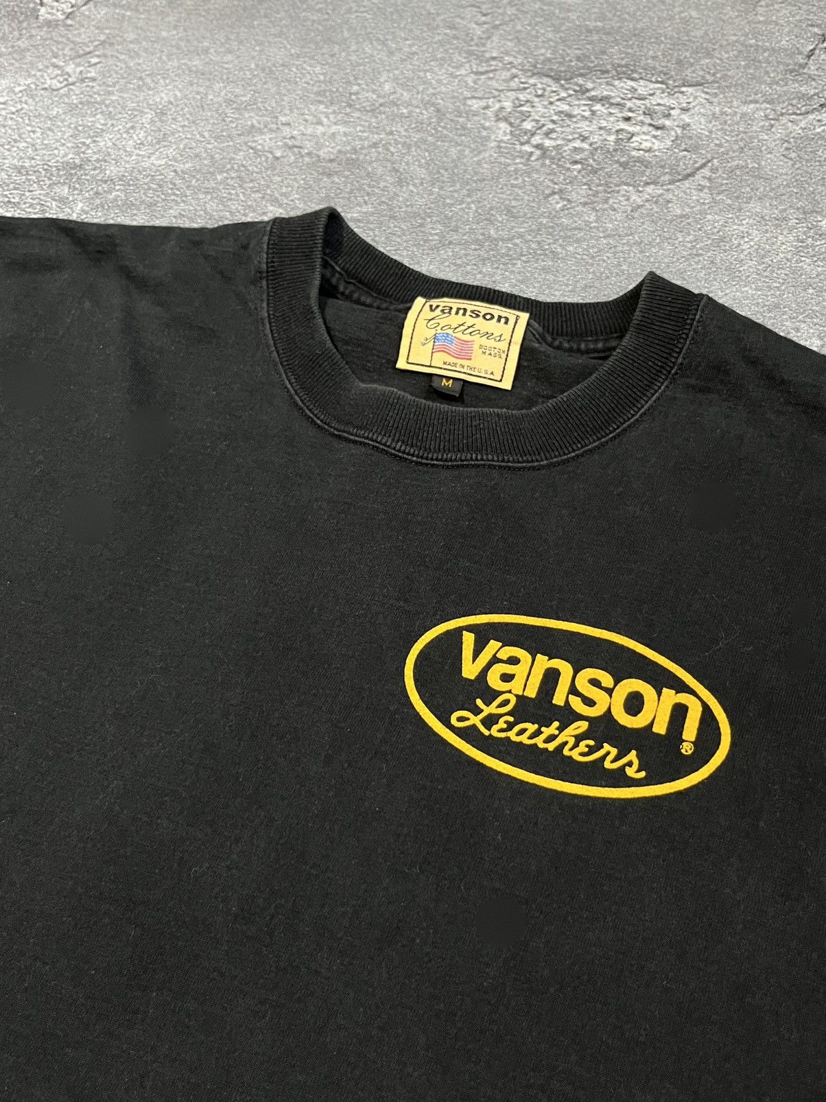 Vanson Leathers RARE Vintage 90s Vason Lathers Big Logo Shirt Size US M / EU 48-50 / 2 - 5 Thumbnail