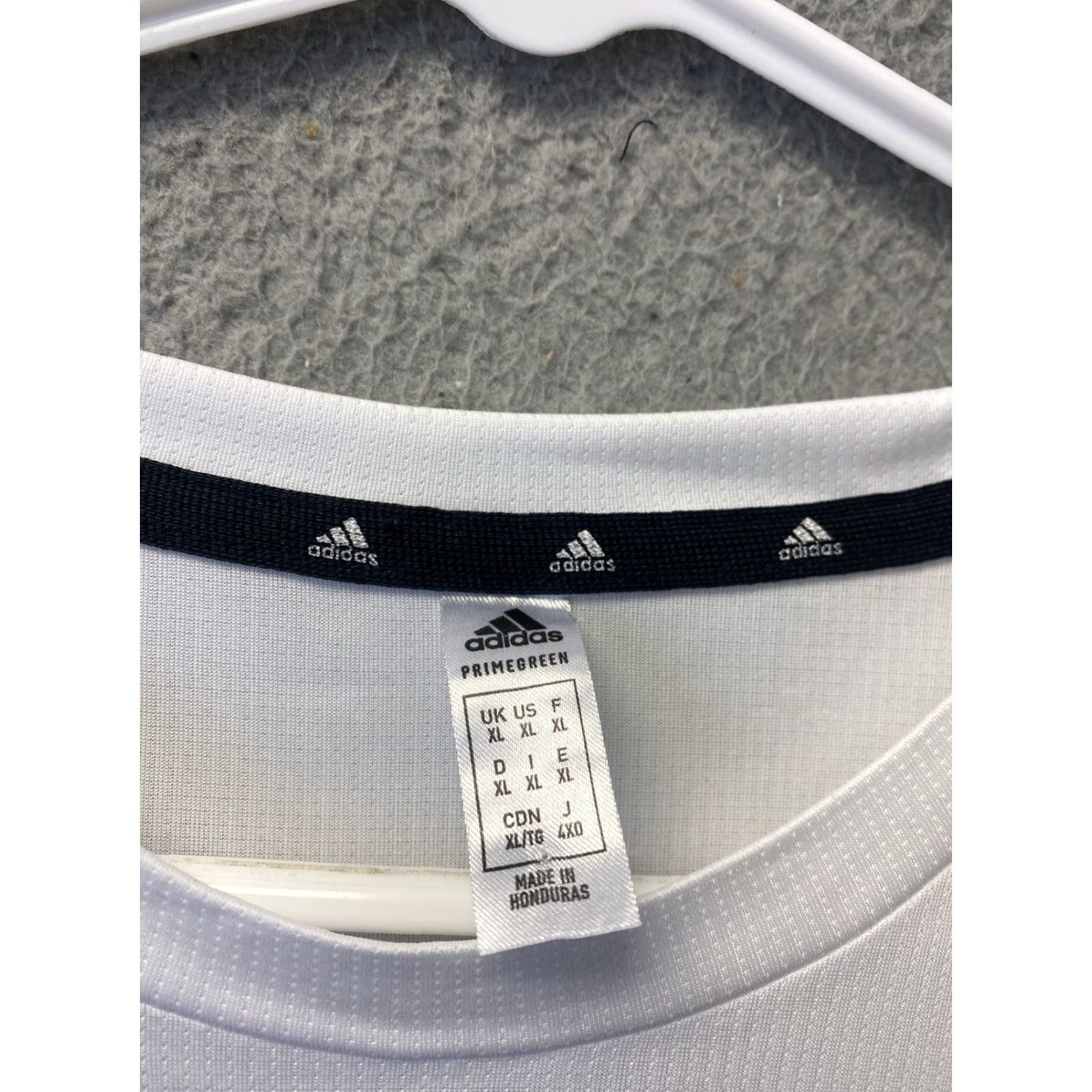 Adidas Adidas Aeroready T-Shirt Men XL White Short Sleeve Sports Training/42-73 Size US XL / EU 56 / 4 - 4 Thumbnail