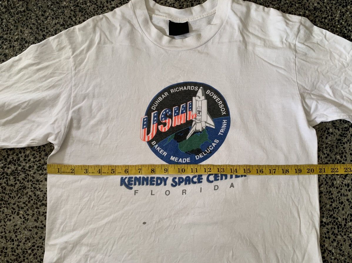 NASA Vintage 90s Kennedy Space Center Florida USML T shirt Size US M / EU 48-50 / 2 - 8 Thumbnail