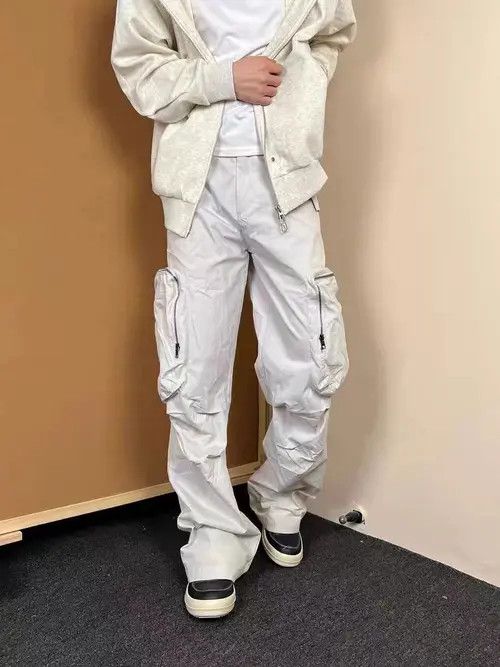 VIBE Vintage street zipper large pockets loose casual work pants Size US 28 / EU 44 - 5 Thumbnail