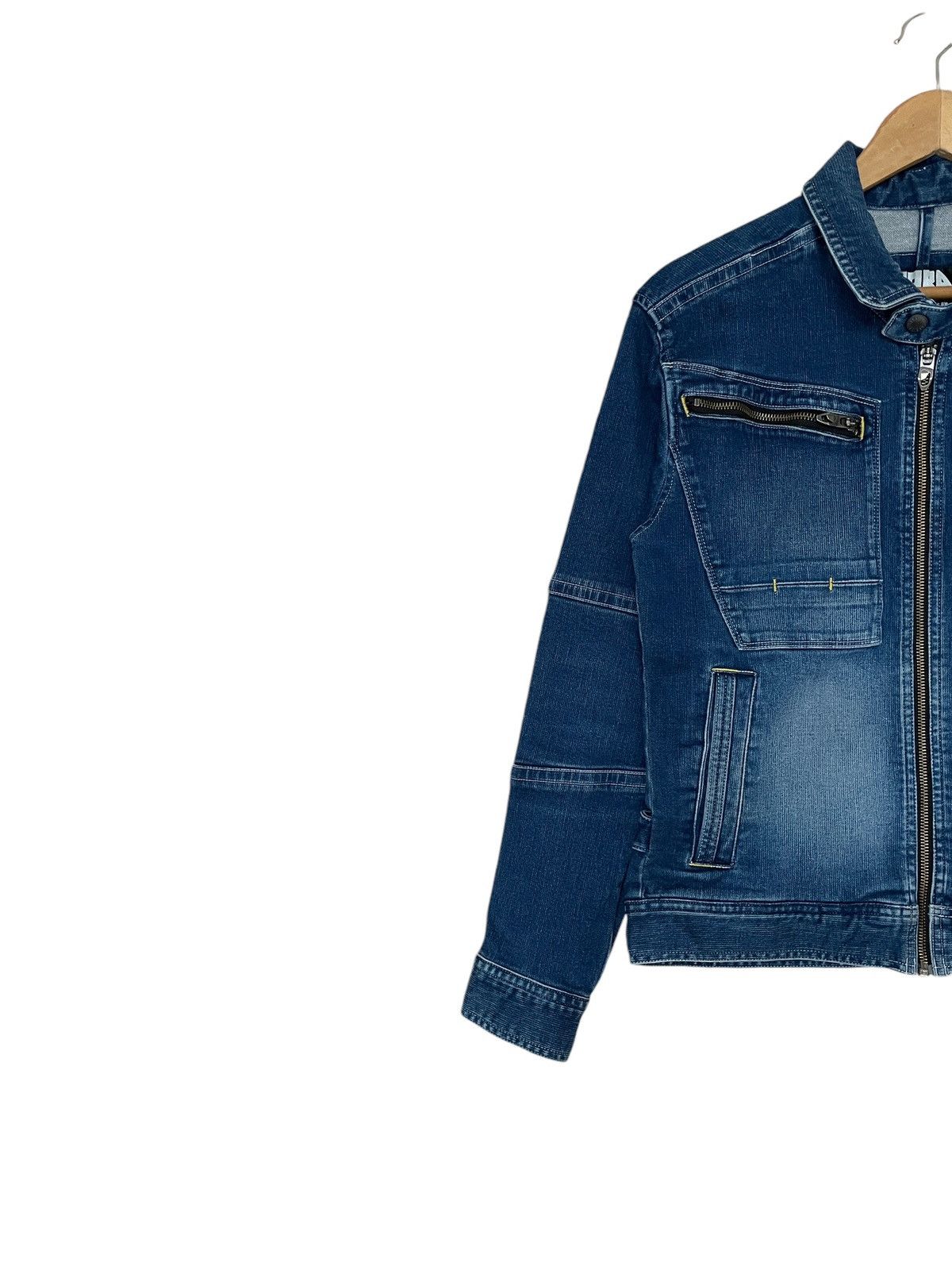 Japanese Brand Vintage Japanese Brand Tora Denim Jacket 1990s Size US L / EU 52-54 / 3 - 3 Thumbnail