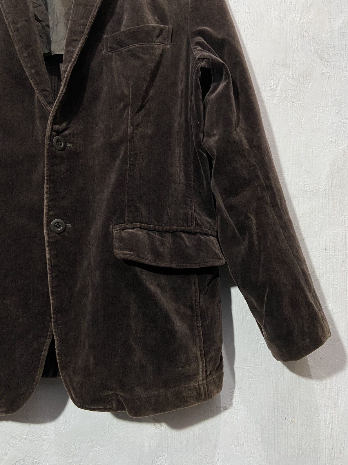 Journal Standard Journal Standard & C Blazer Velvet Size 40S - 3 Thumbnail