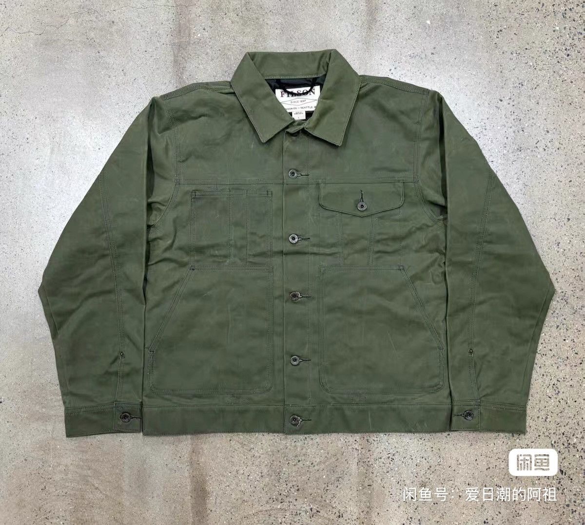 Filson Cruiser Jacket，size L