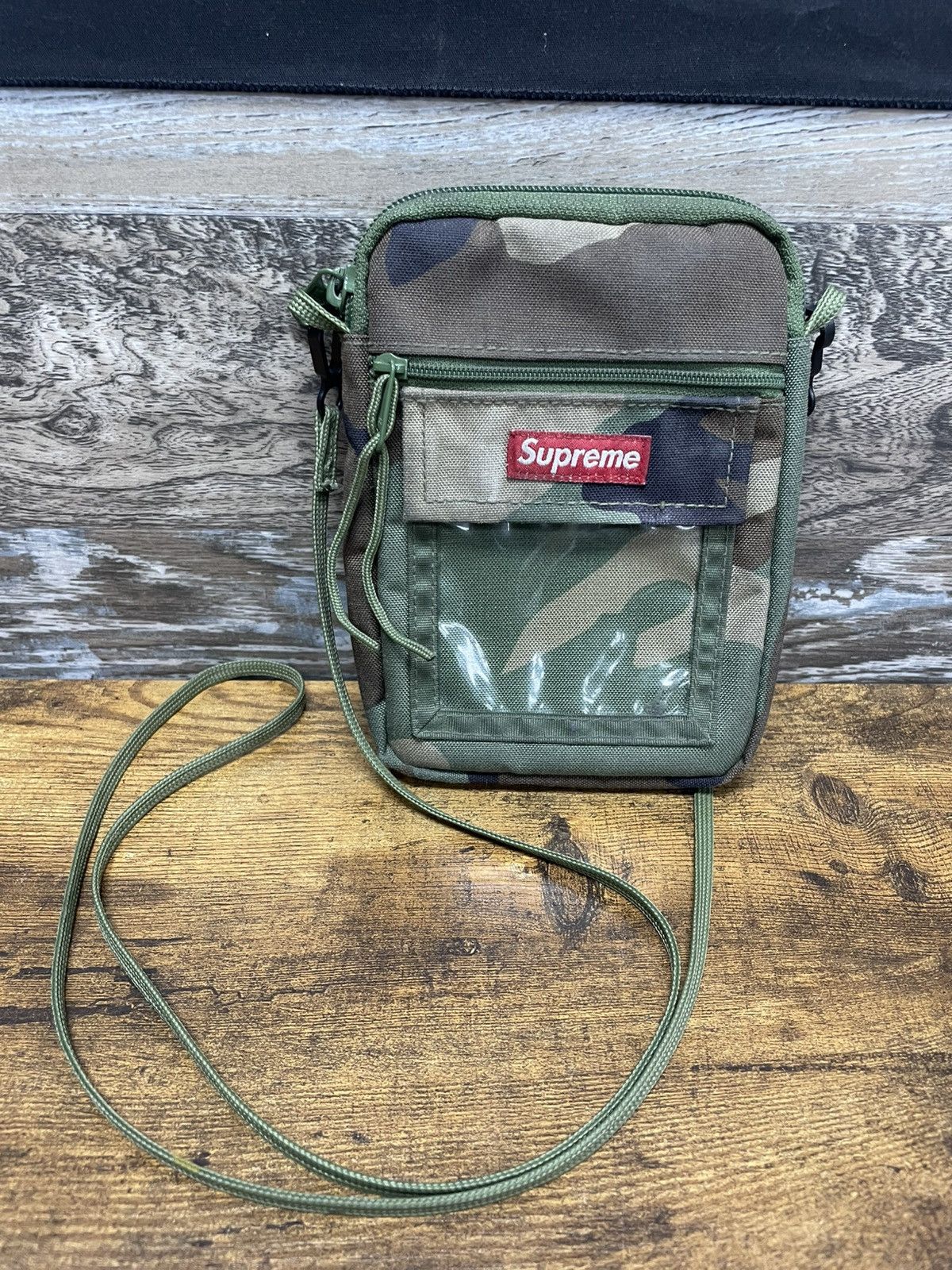 Supreme Supreme SS19 Woodland Camo Cordura Utility Pouch Size ONE SIZE - 1 Thumbnail