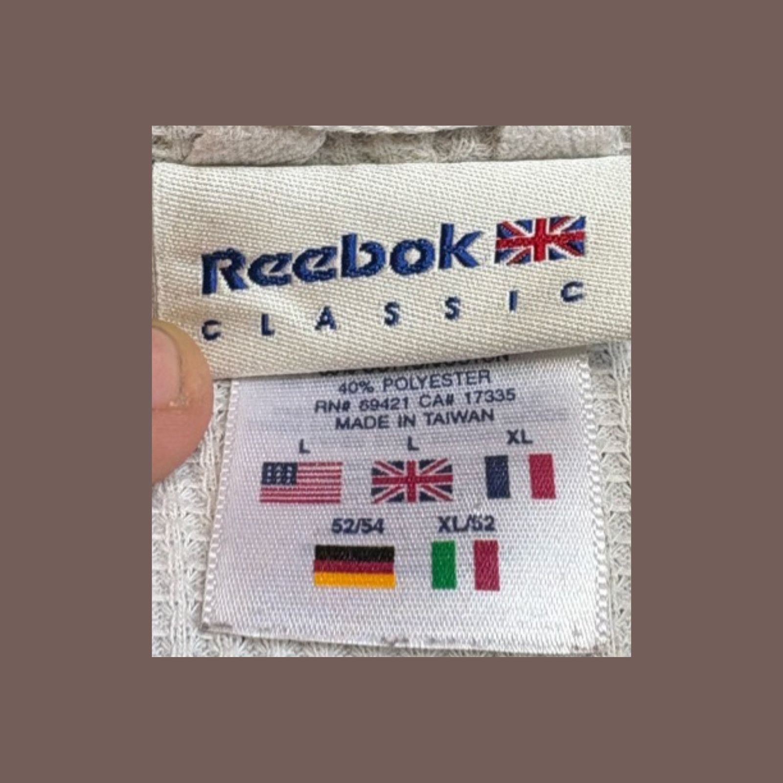 Reebok VTG Reebok Hoodie | Green Embroidered Zip | Y2K Streetcore Size US L / EU 52-54 / 3 - 3 Thumbnail