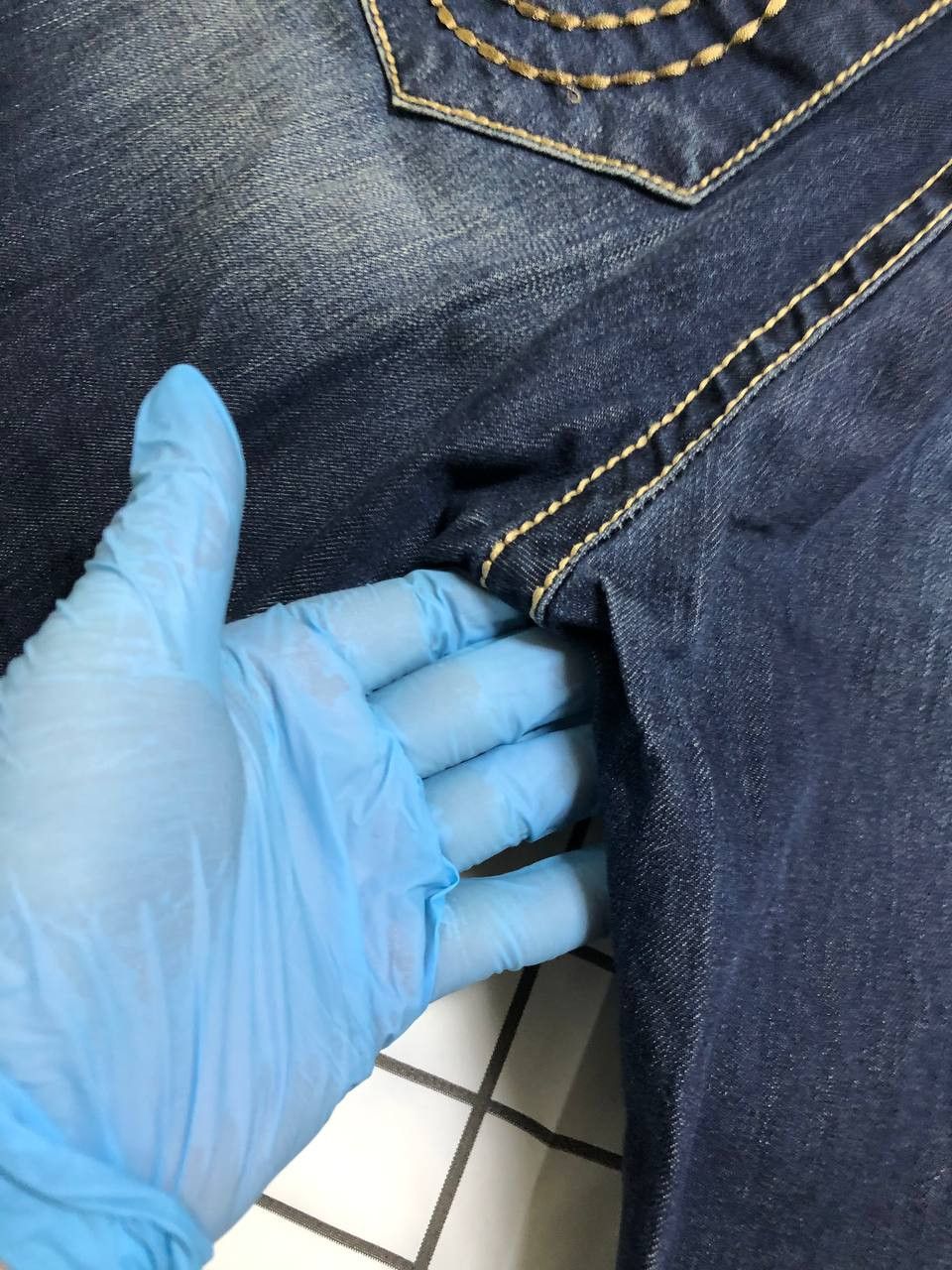 True Religion True Religion Billy Big Straight Jeans Swarovski Crystal Size US 32 / EU 48 - 15 Thumbnail