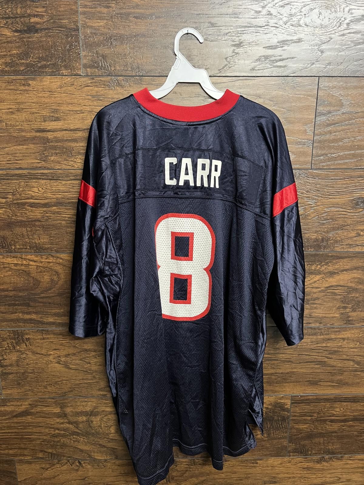 NFL Houston Texans Jersey - Reebok David Carr #8 Football Jersey Size US XXL / EU 58 / 5 - 1 Thumbnail