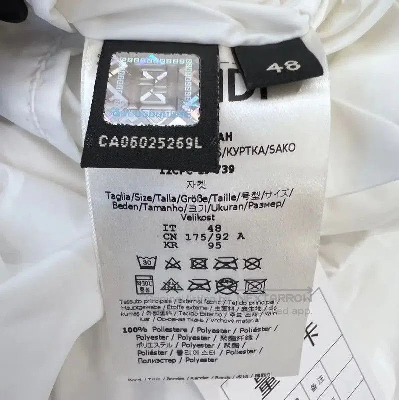 Fendi Fendi White Men's Outerwear Jacket . Size US L / EU 52-54 / 3 - 6 Thumbnail