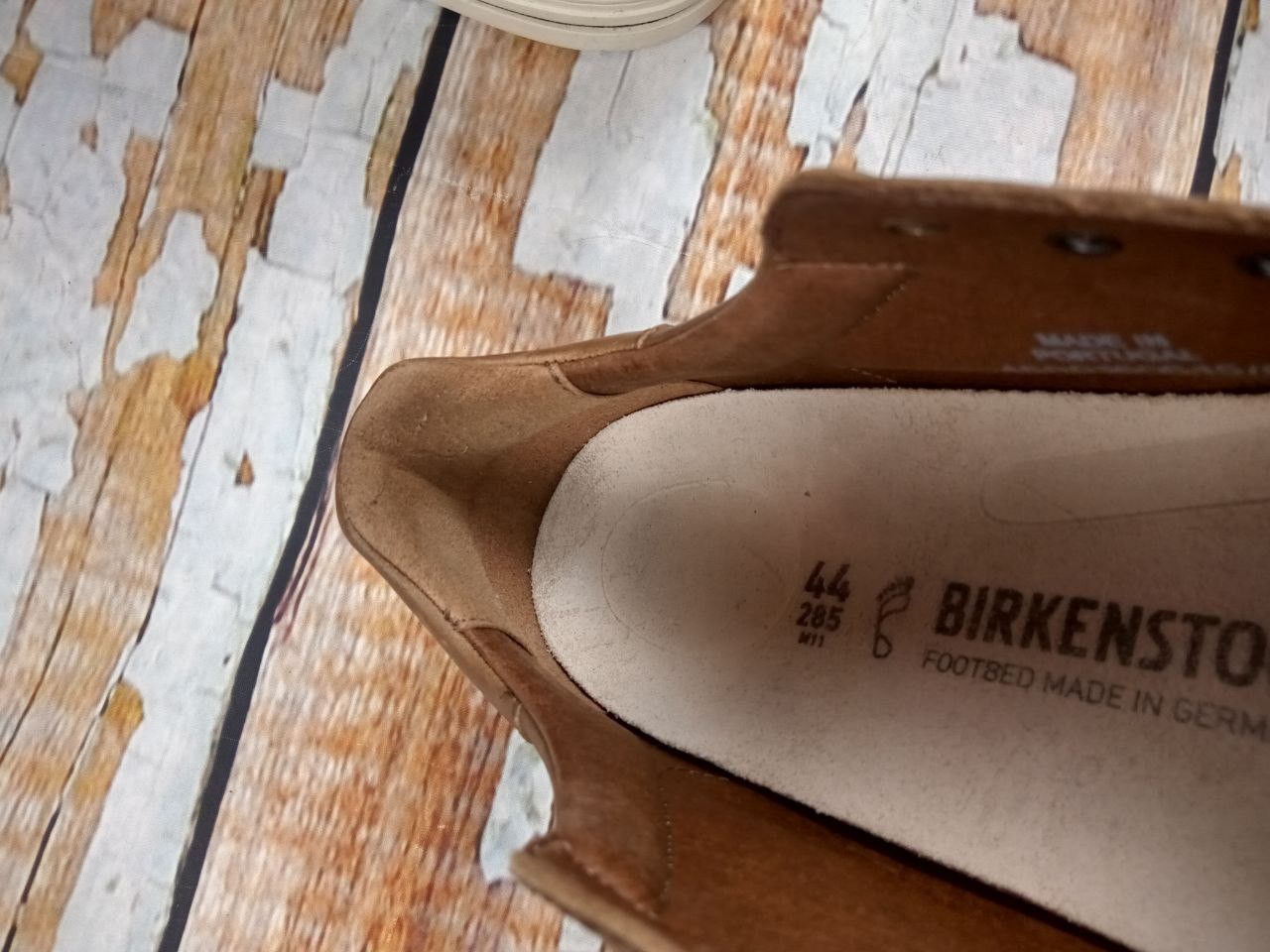 Birkenstock Birkenstock Bend Low Cognac Natural Leather Mens Sneaker Size US 10.5 / EU 43-44 - 10 Thumbnail