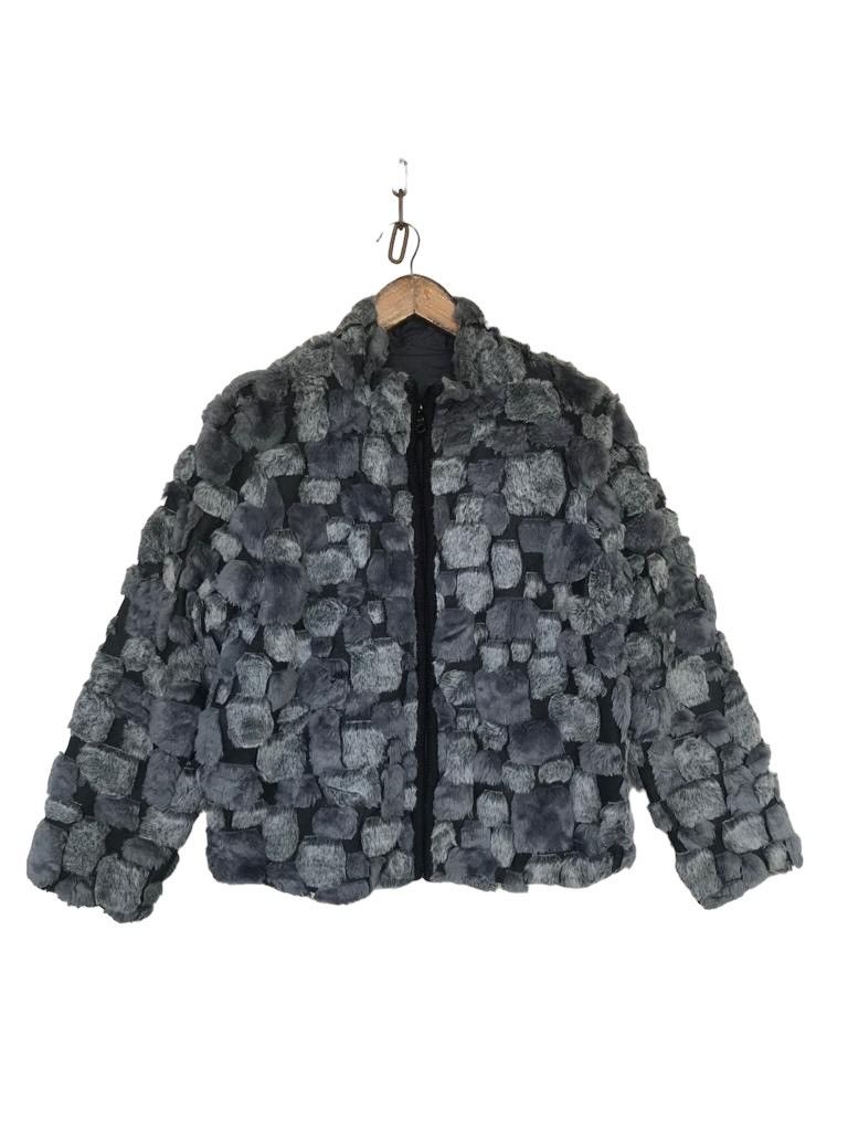 Issey Miyake 💥Vintage Japanese Designer Marufuku Fur Jacket Size M / US 6-8 / IT 42-44 - 5 Thumbnail