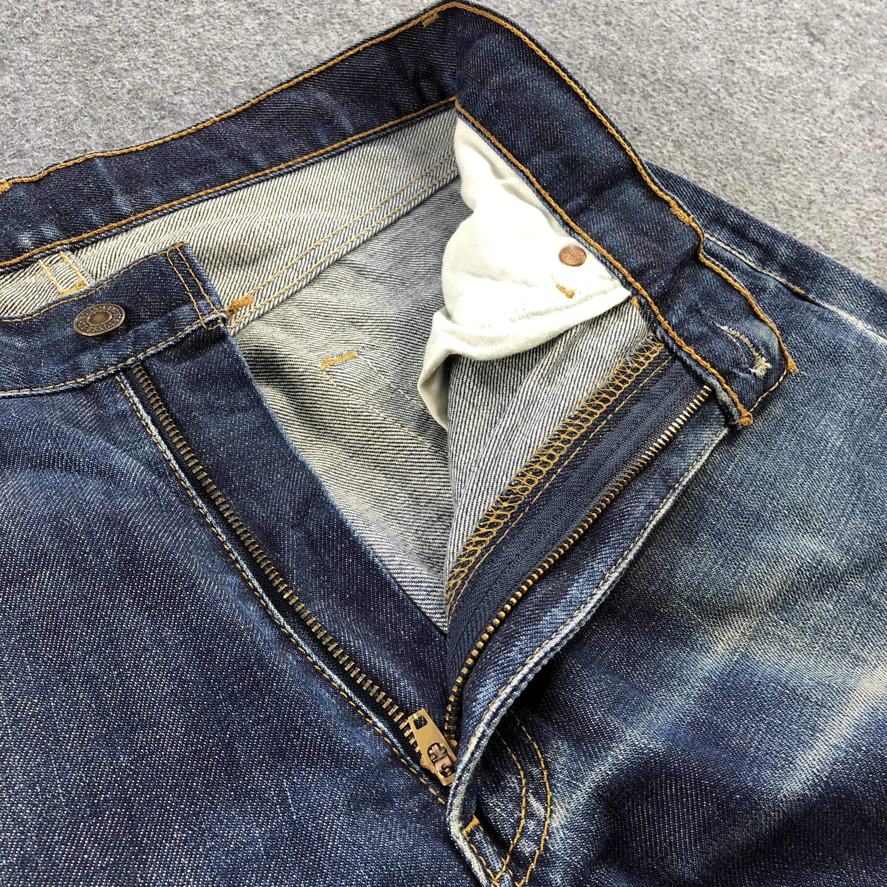 Levi's 90s Vintage Blue Wash Levis 515 Jeans-J1864 Size US 31 - 8 Thumbnail
