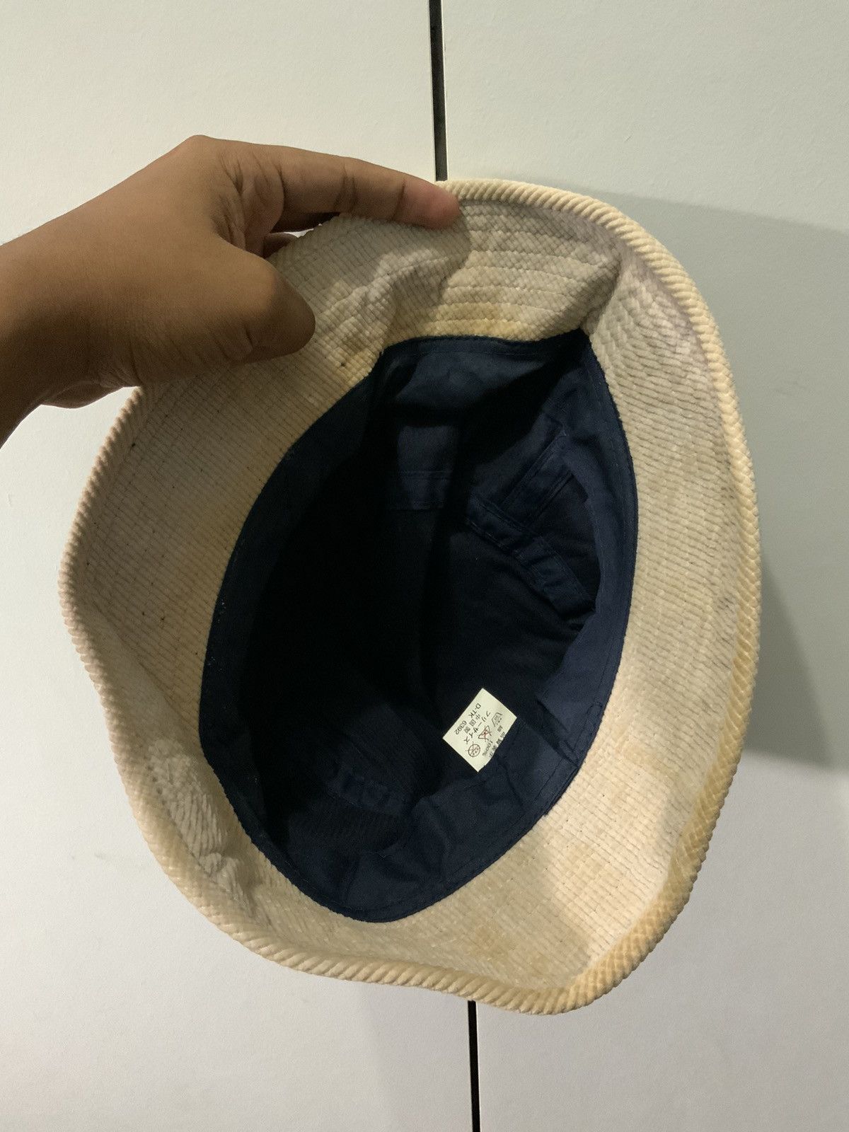 Japanese Brand Unbranded Corduroi Indigo Archive Hat Size ONE SIZE - 7 Thumbnail