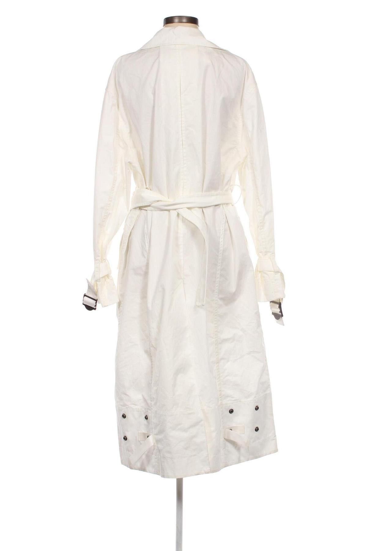 Coach White Trench coat Size L / US 10 / IT 46 - 4 Thumbnail