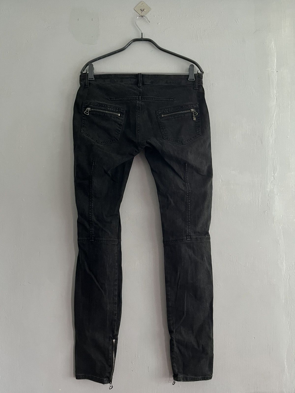 Pierre Balmain Pierre Balmain Biker Slim Cut Jeans Size 30" / US 8 / IT 44 - 3 Thumbnail