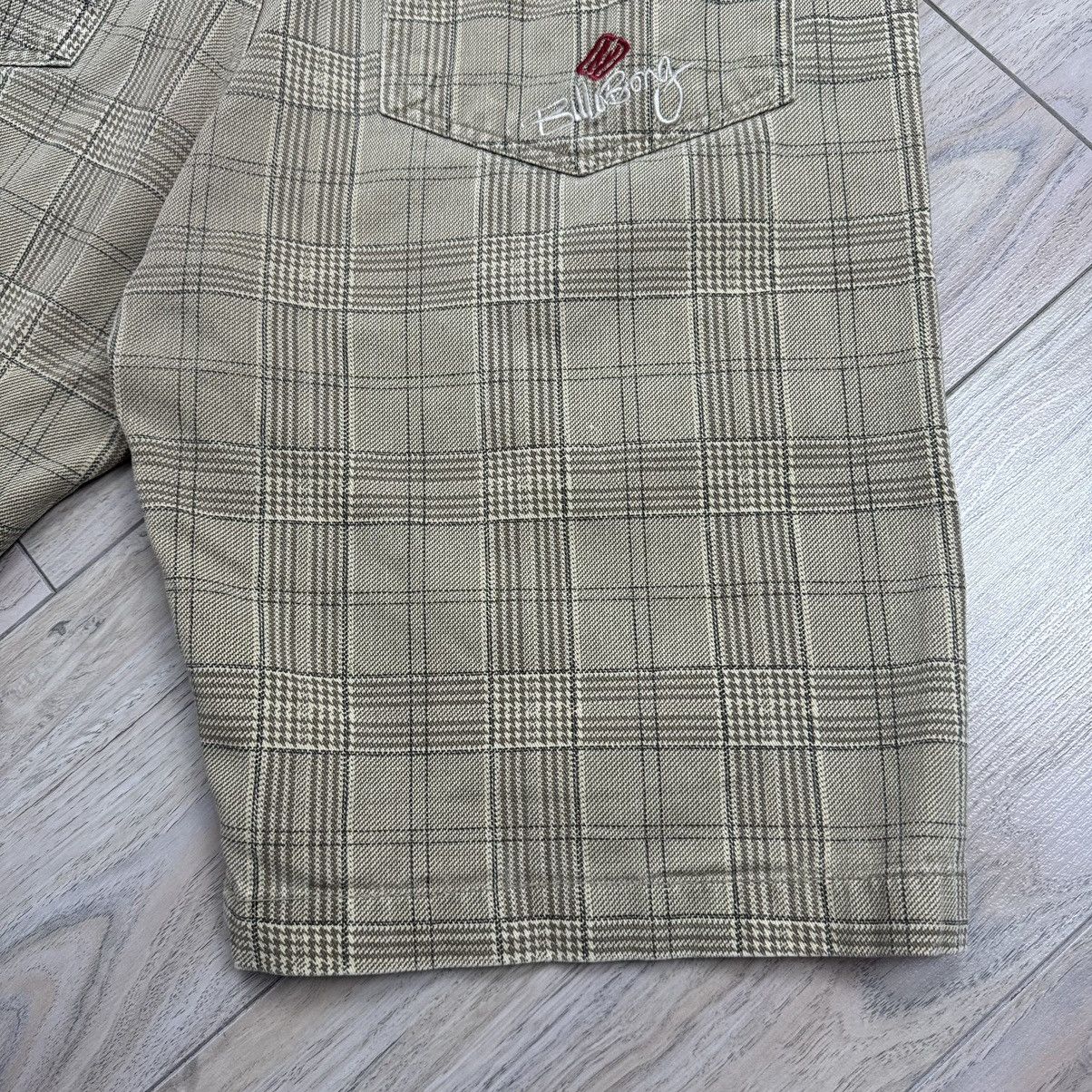 Billabong Vintage Billabong 90s Houndstooth Checkered Board Shorts Size US 34 / EU 50 - 13 Thumbnail