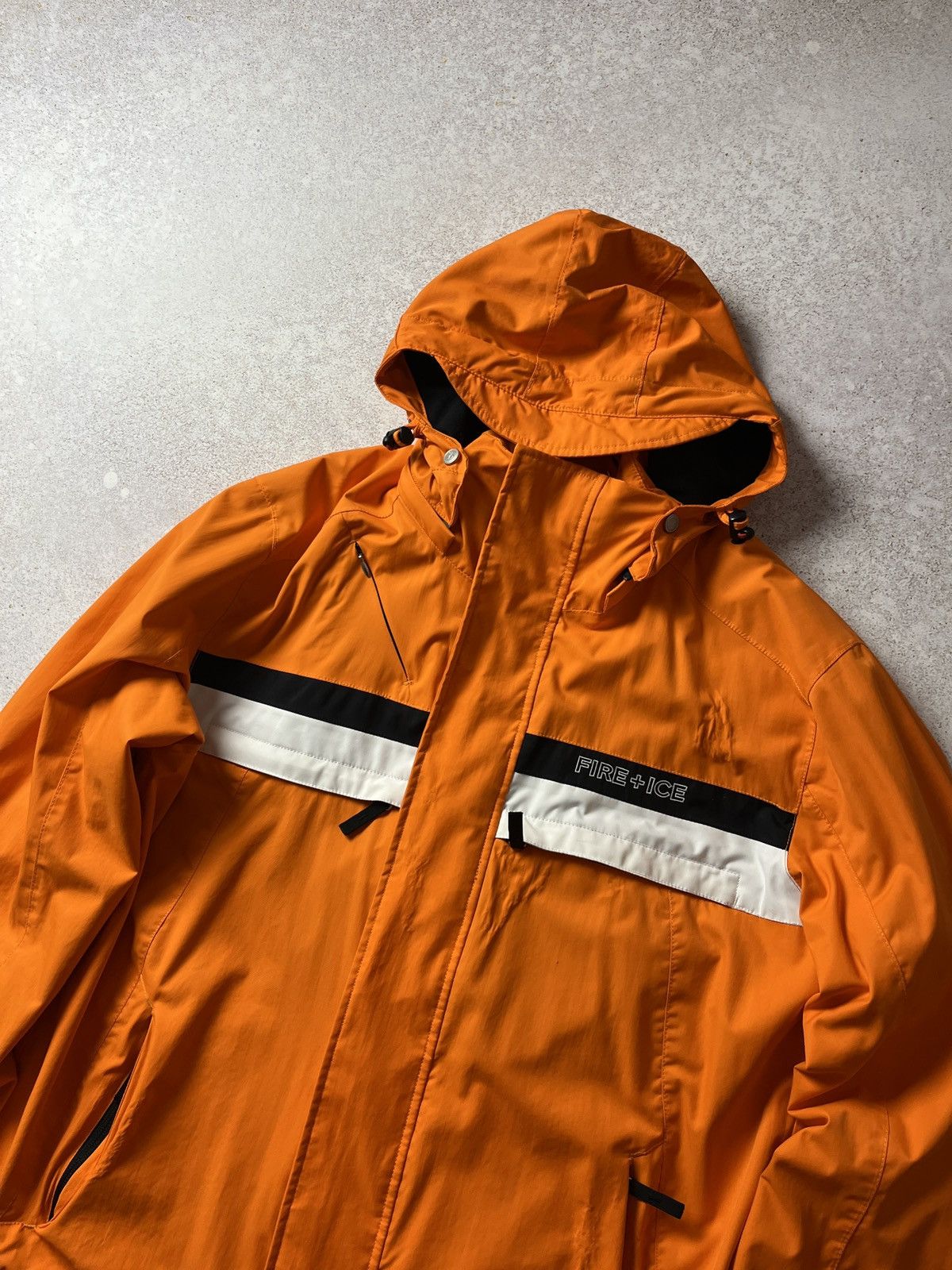 Bogner DDP BOGNER Fire + Ice Orange Hooded Ski Snowboard Jacket Size US L / EU 52-54 / 3 - 2 Thumbnail