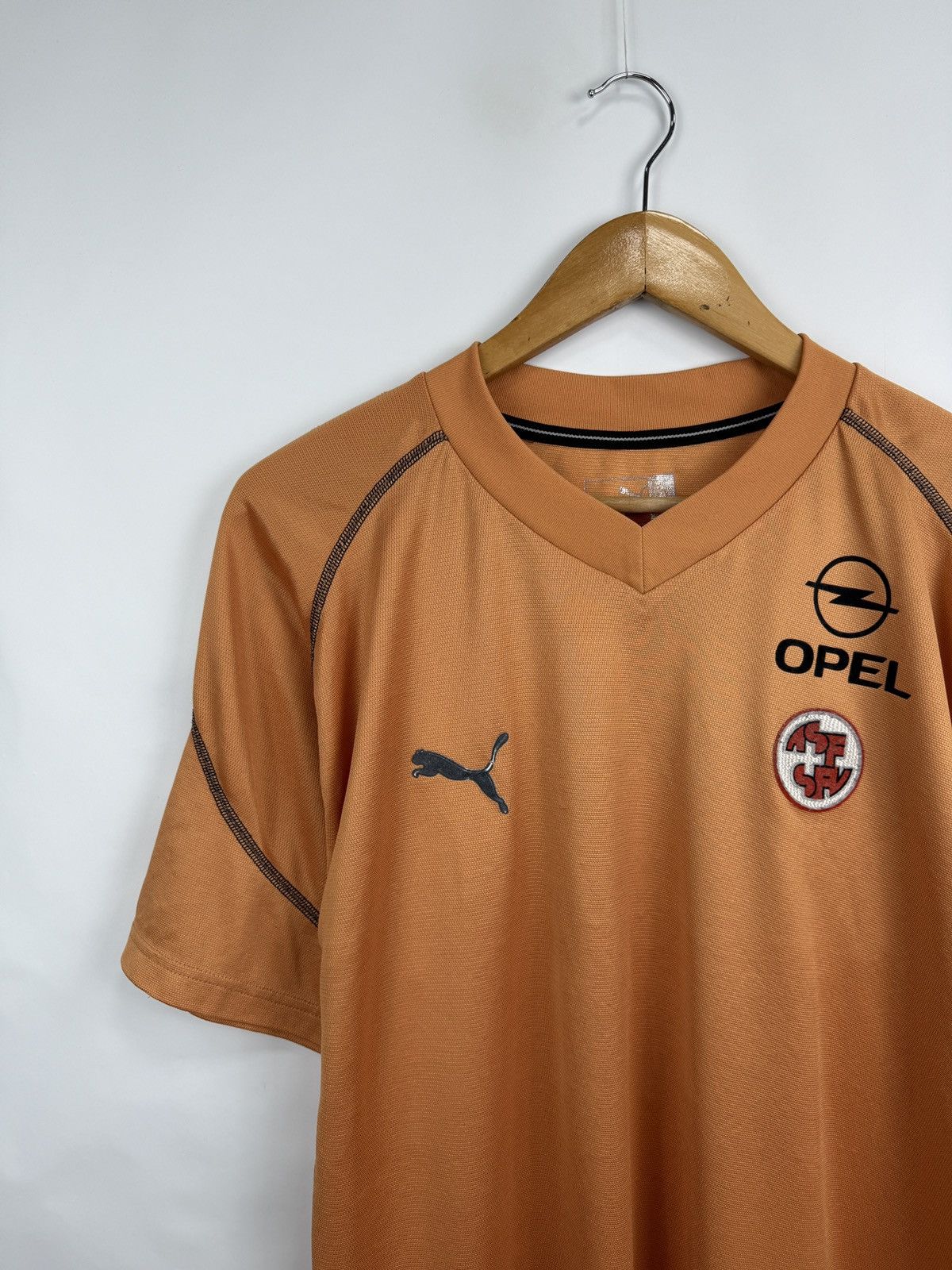 Puma 🇨🇭Vintage 90s Puma Switzerland Opel Suisse Soccer Jersey Y2K Size US M / EU 48-50 / 2 - 4 Thumbnail