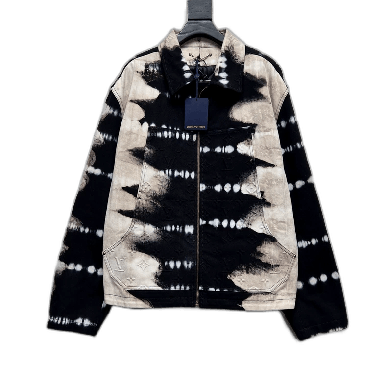 Louis Vuitton Louis Vuitton Tie-Dye Logo Jacket Size US XXL / EU 58 / 5 - 1 Thumbnail