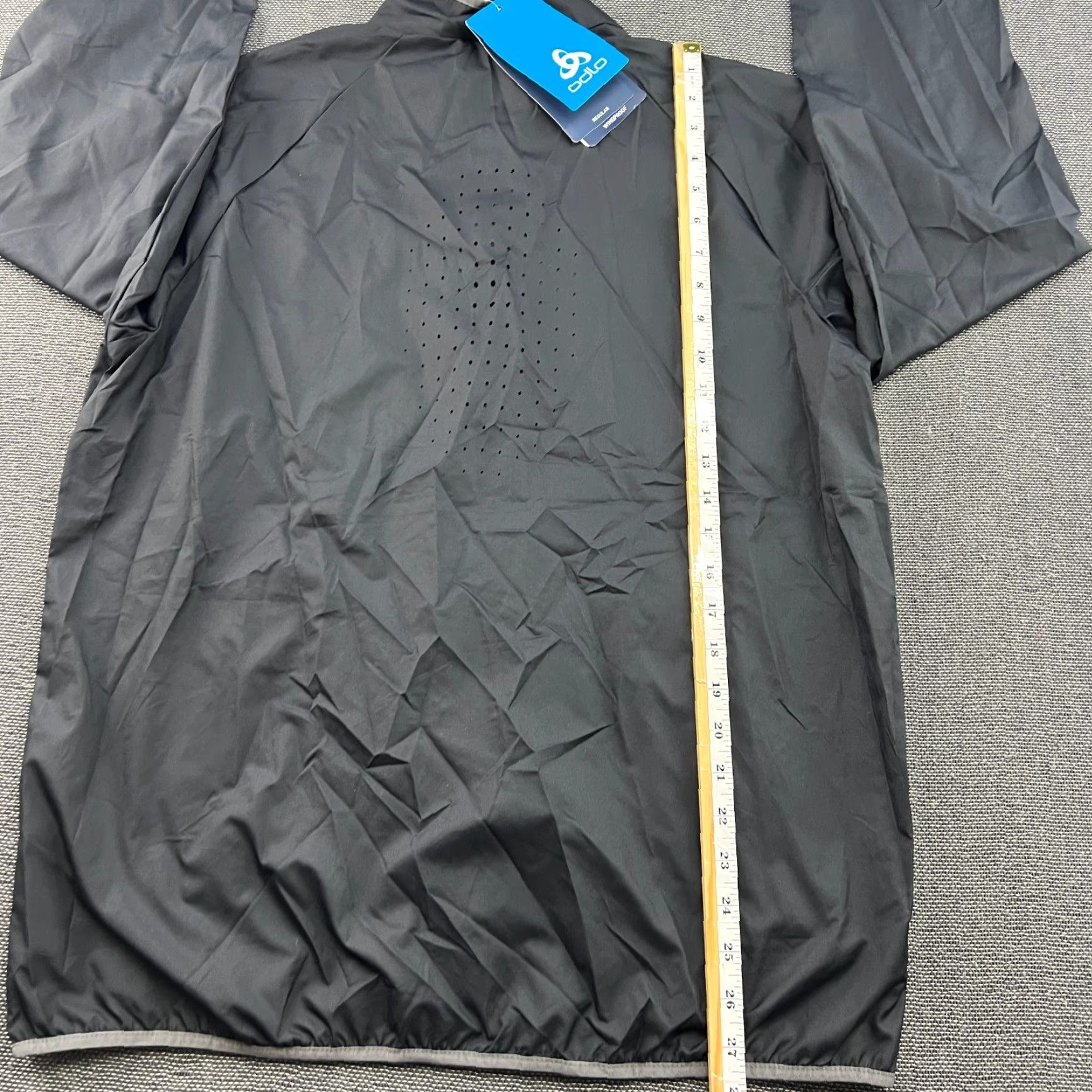 Odlo ODLO Jacket Mens Large Full Zip Cross Country Ski XC Gray Tem Ice Windproof Jacket Size US L / EU 52-54 / 3 - 5 Thumbnail