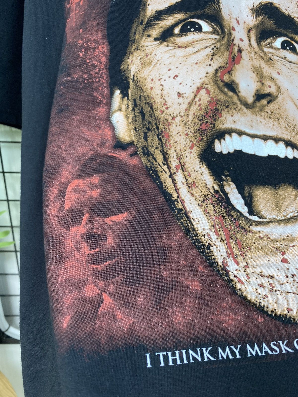 Other RARE! American Psycho Horror Movie Big Logo Christian Bale Size US XL / EU 56 / 4 - 12 Thumbnail