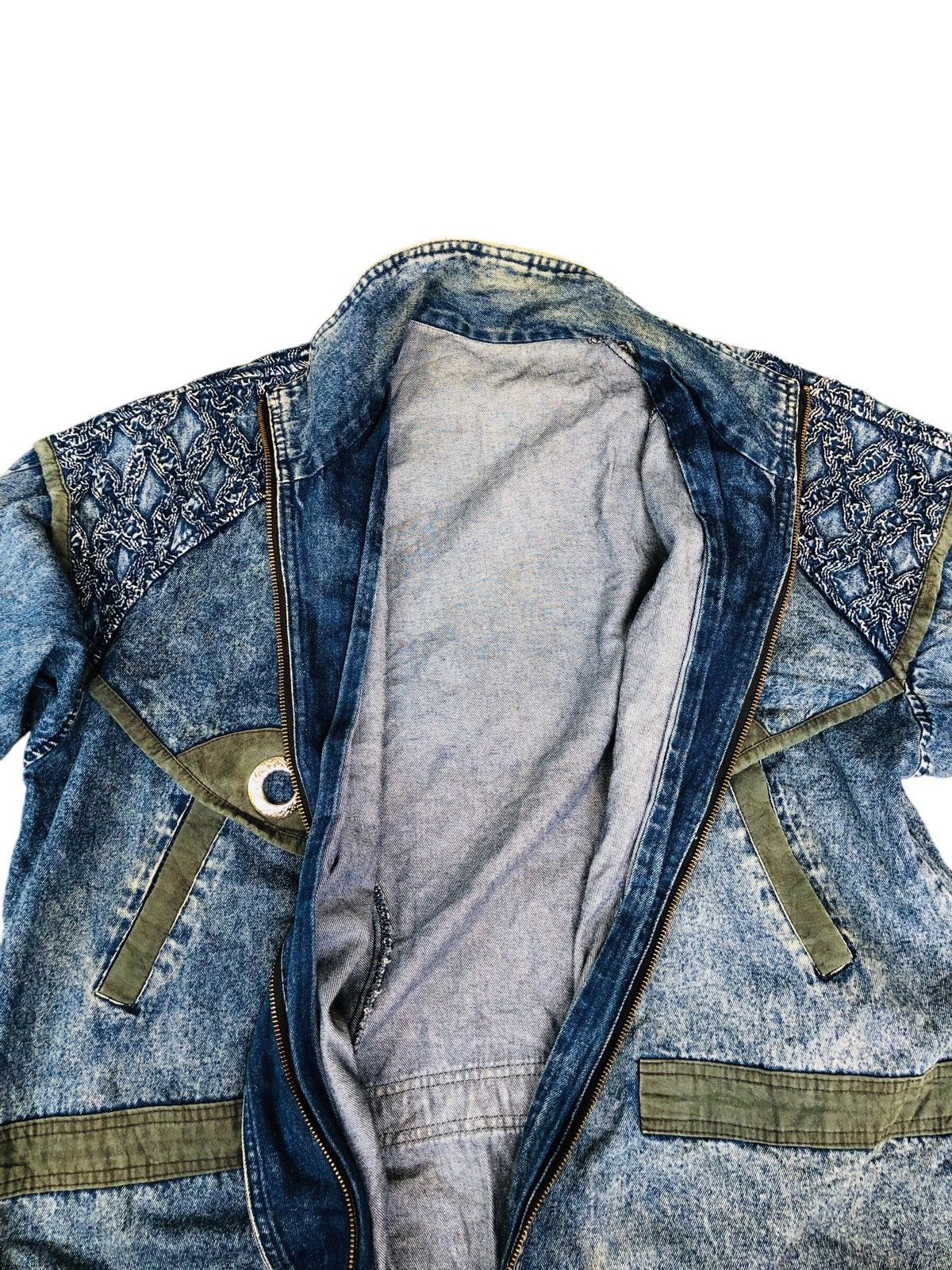 Japanese Brand RARE denim jacket Size US XL / EU 56 / 4 - 7 Thumbnail