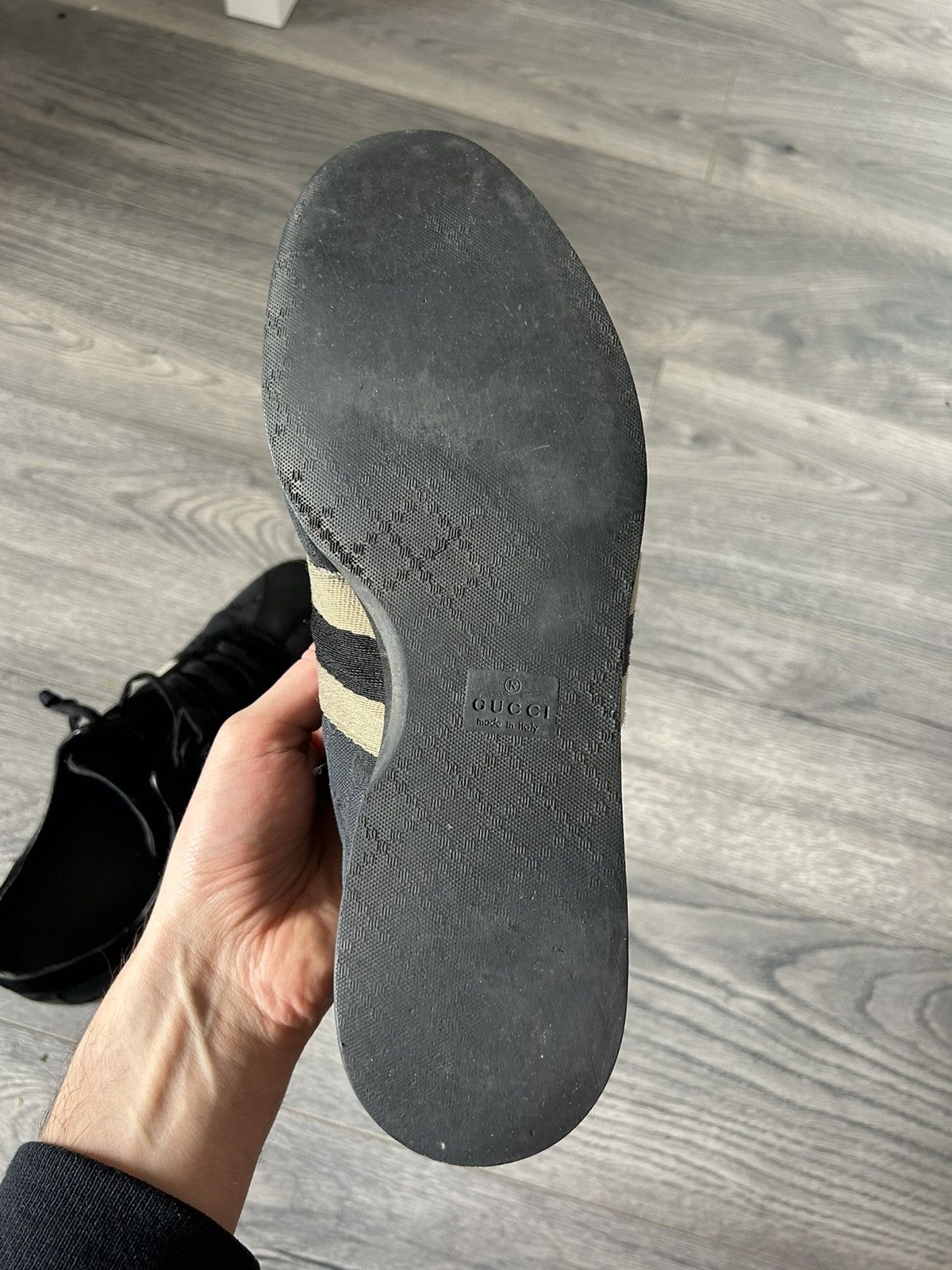 Gucci Vintage GG Monogram Sneakers Size US 10.5 / EU 43-44 - 10 Thumbnail