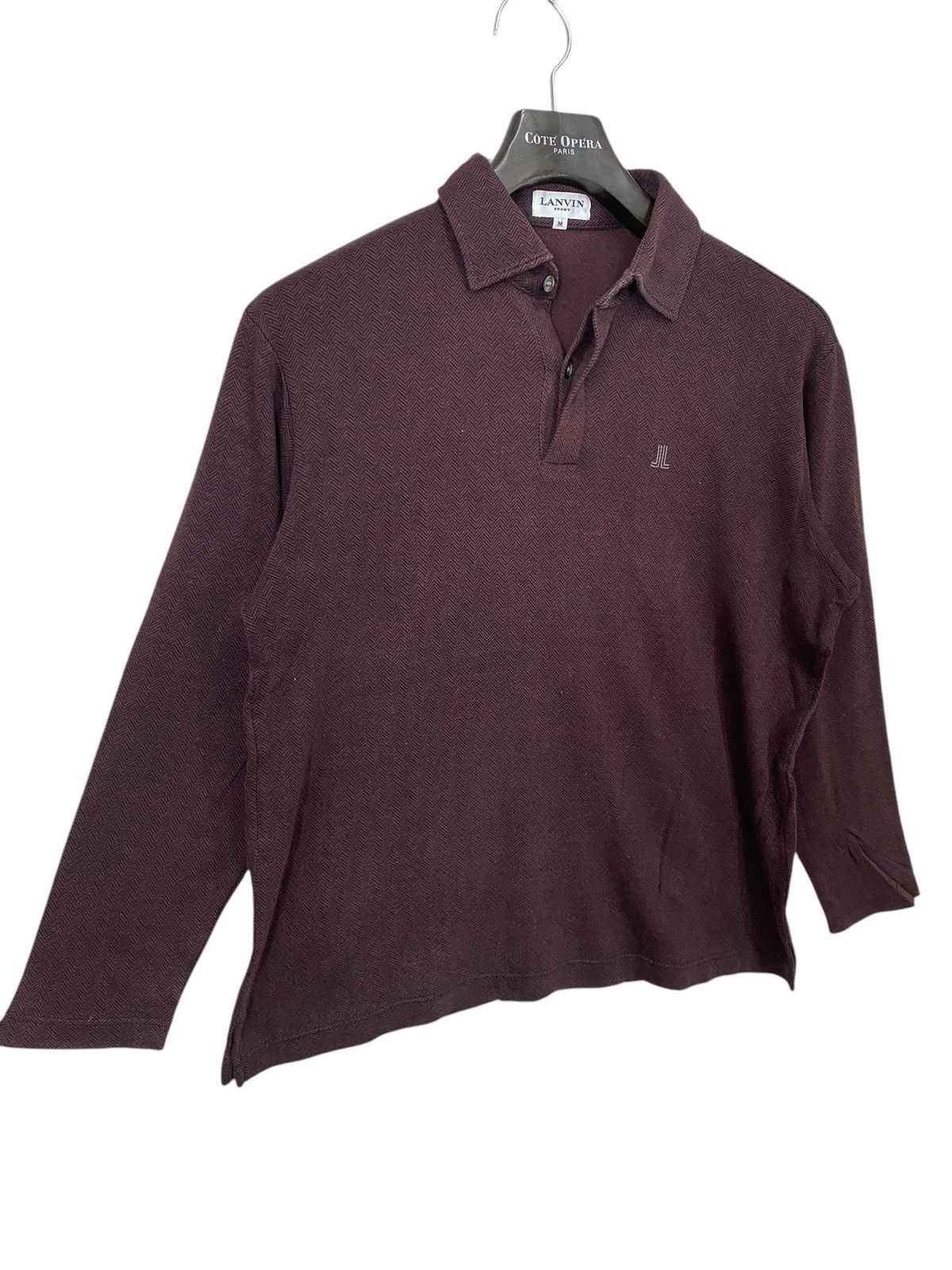Lanvin Vintage lanvin polo shirt longsleeve size m Size US M / EU 48-50 / 2 - 2 Thumbnail